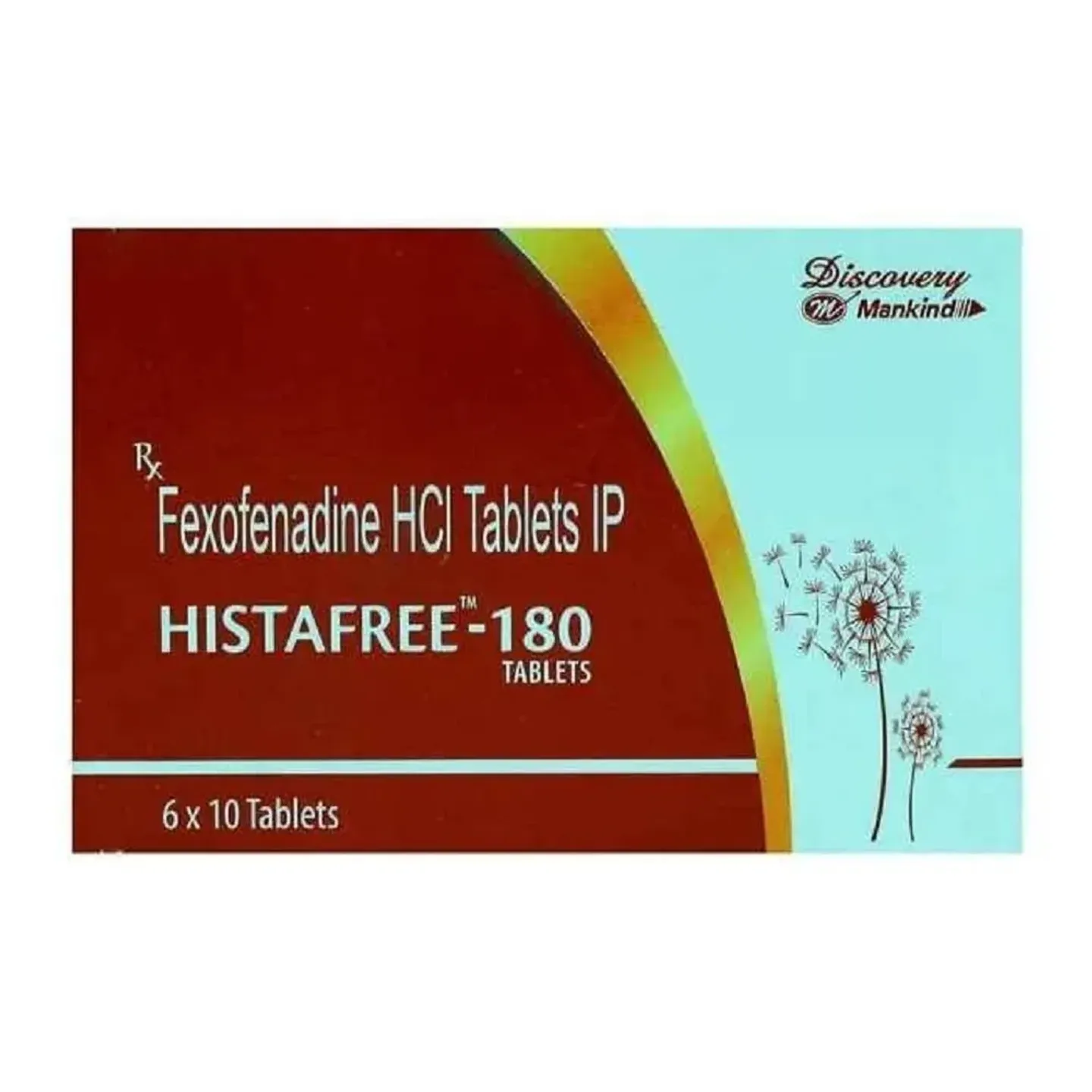 Histafree 180mg Tablet product image