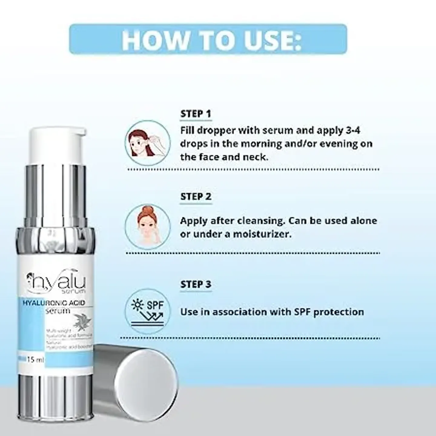 Hyalu Hyaluronic Serum 15ml product image