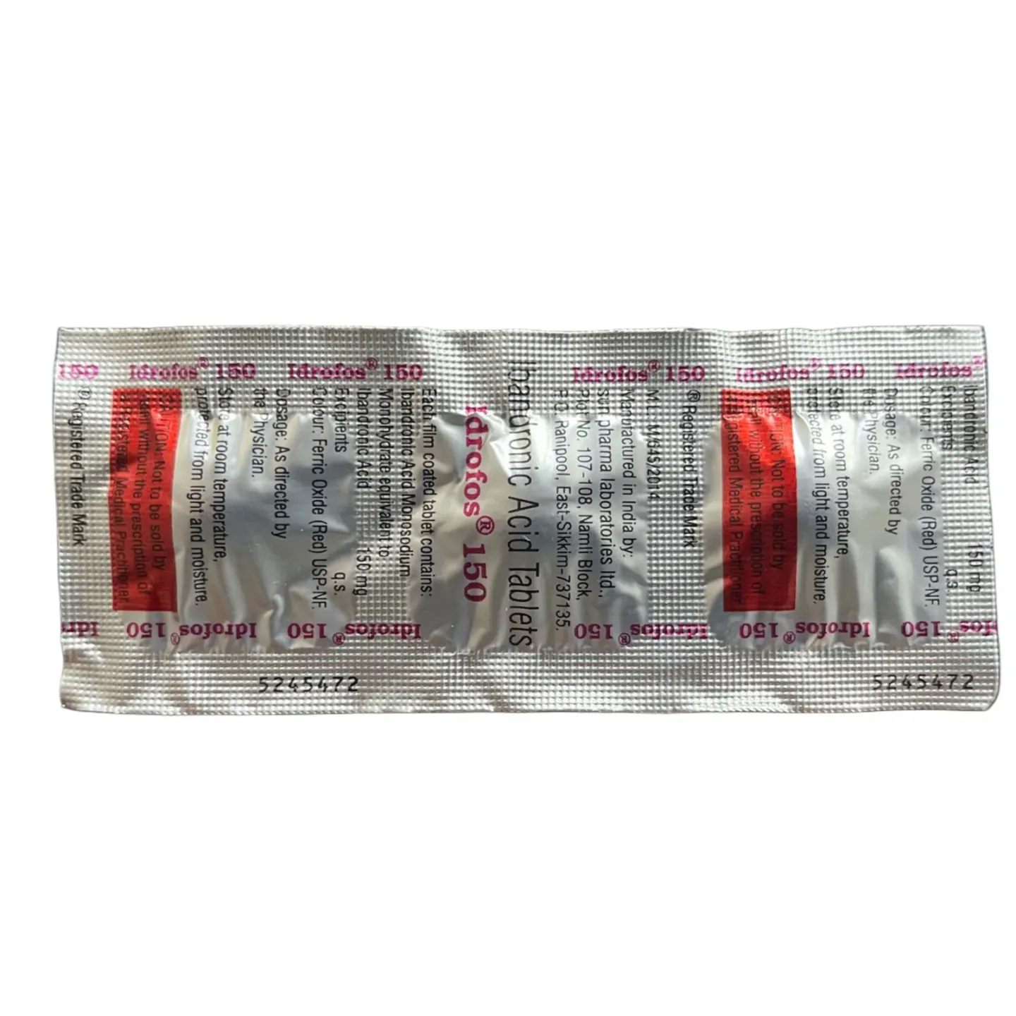 Idrofos 150 Tablet product image