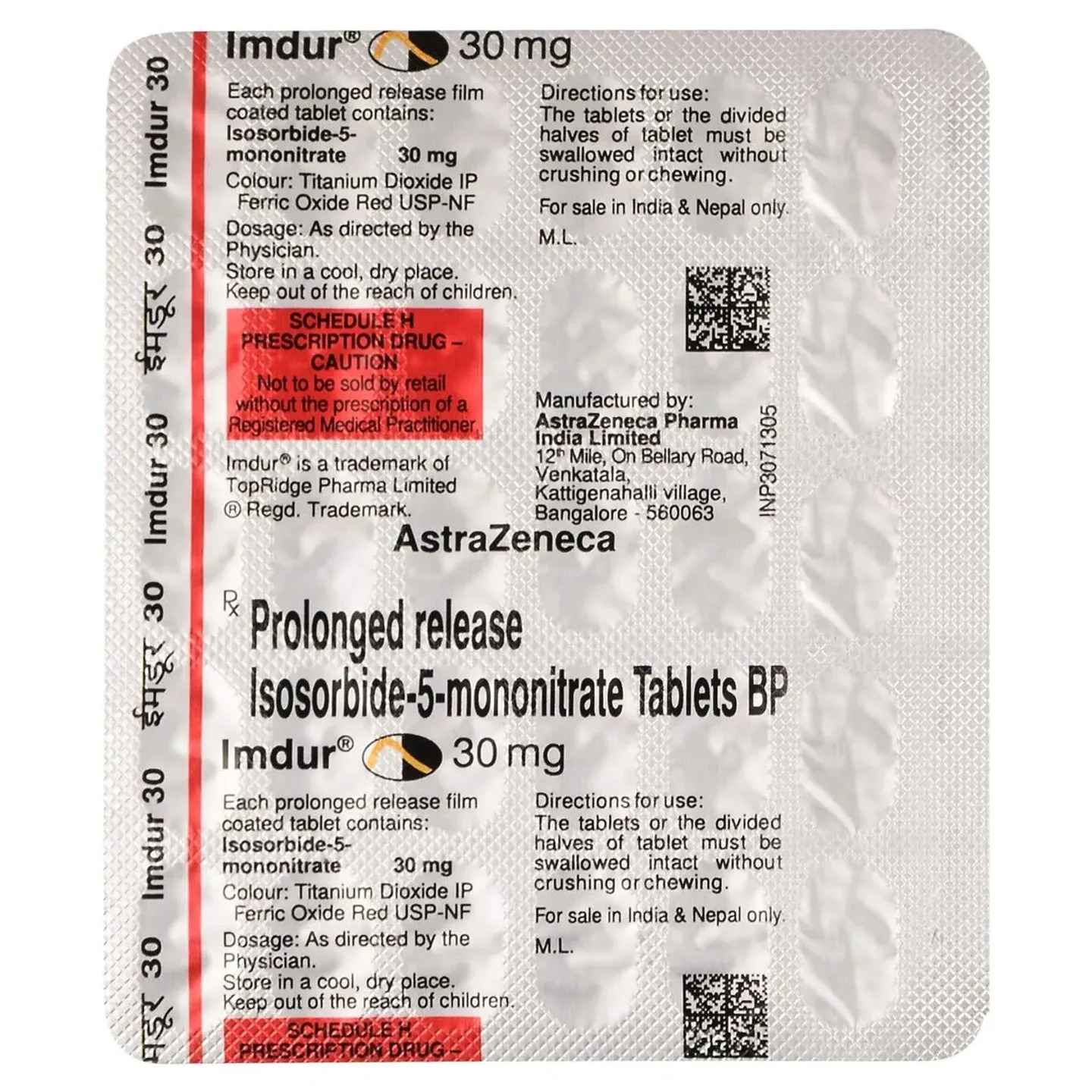 Imdur 30 Tablet product image