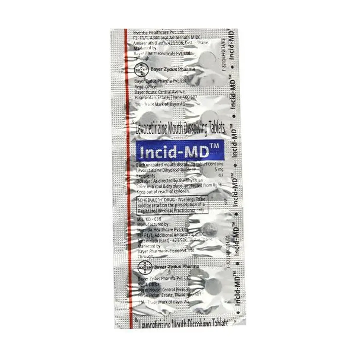 Incid Md Tablet product image