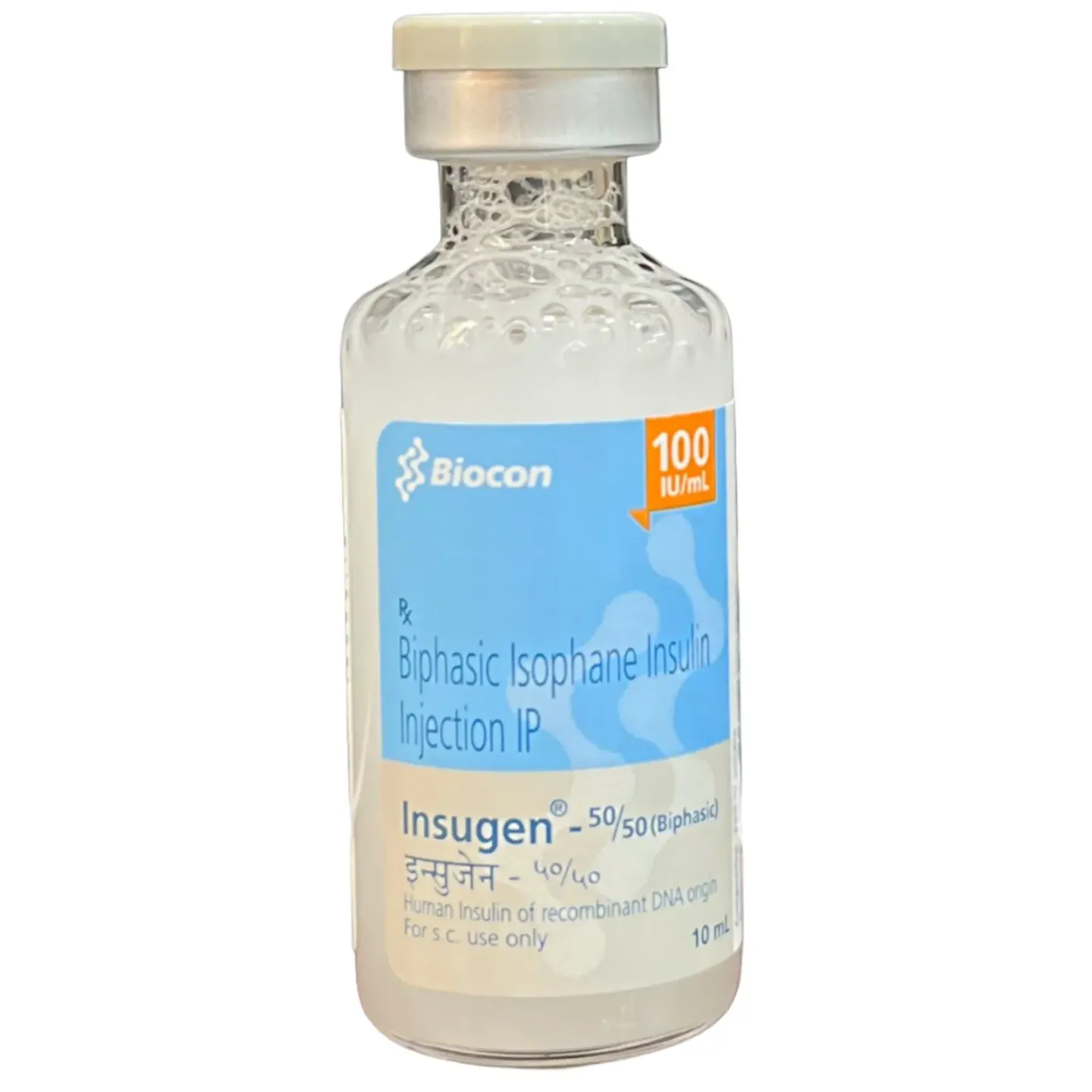 Insugen 50/50 Injection 100iu/ml product image