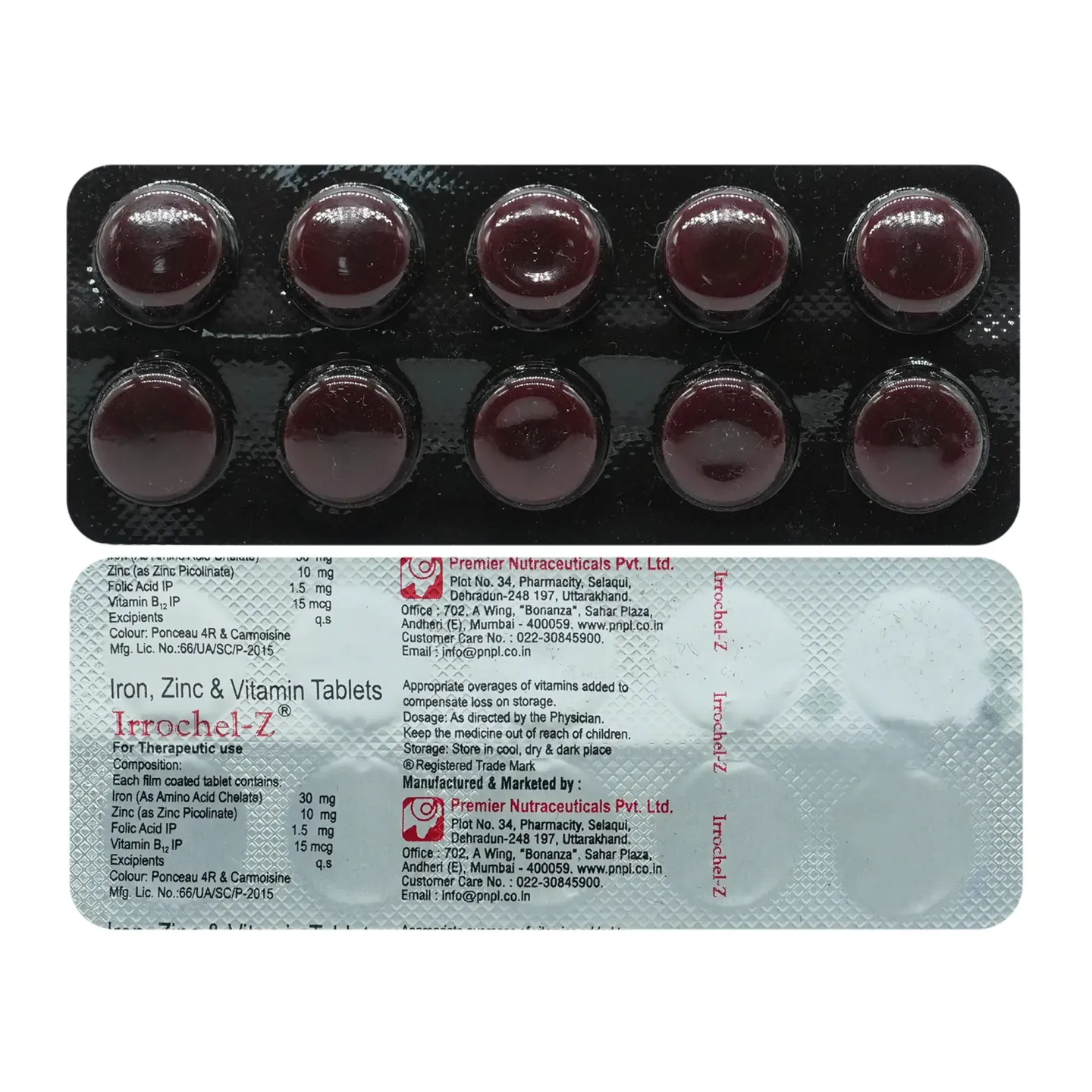 Irrochel-z Tablet product image