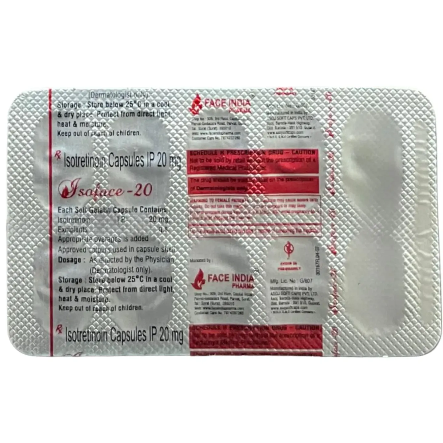 Isoface 20 Capsule product image