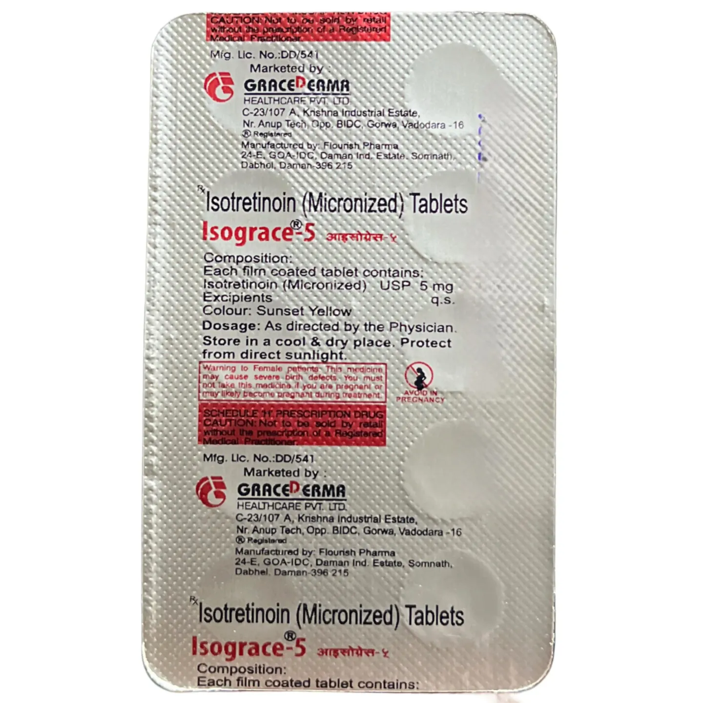 Isograce 5 Tablet product image