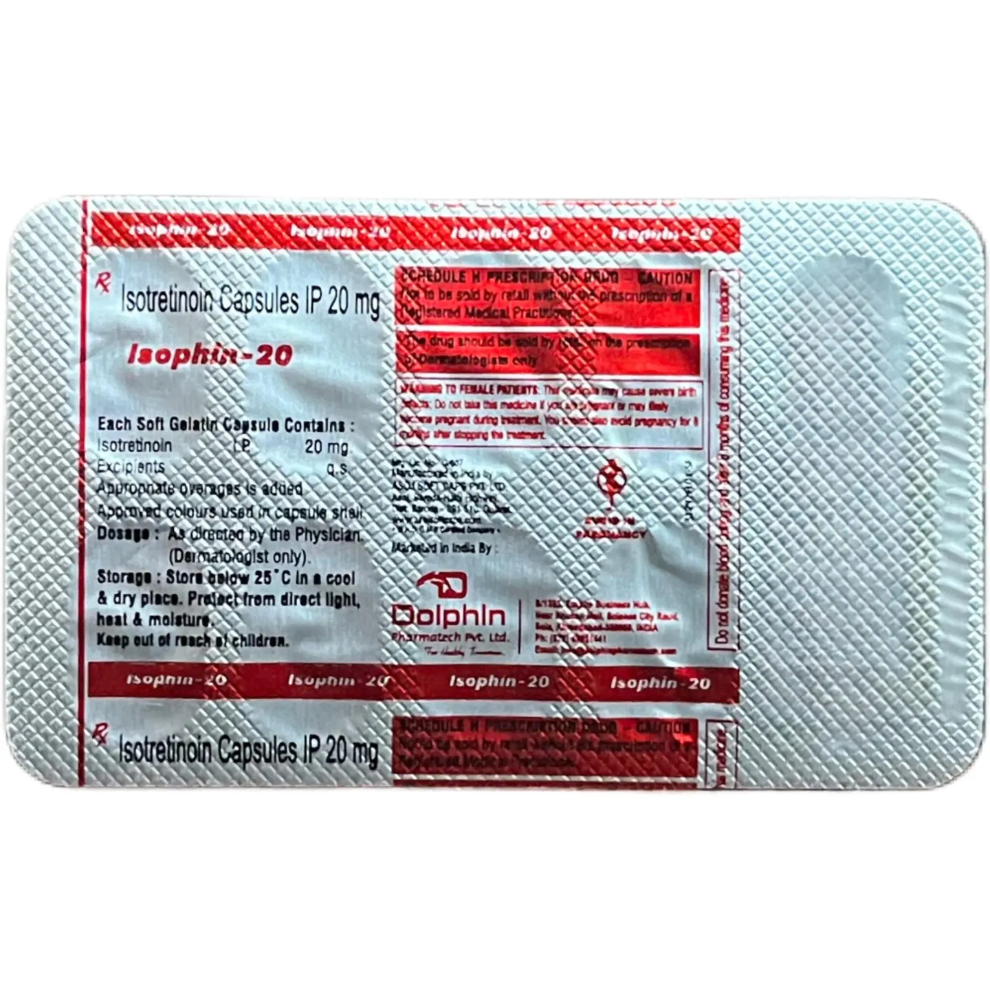 Isophin 20 Capsule product image