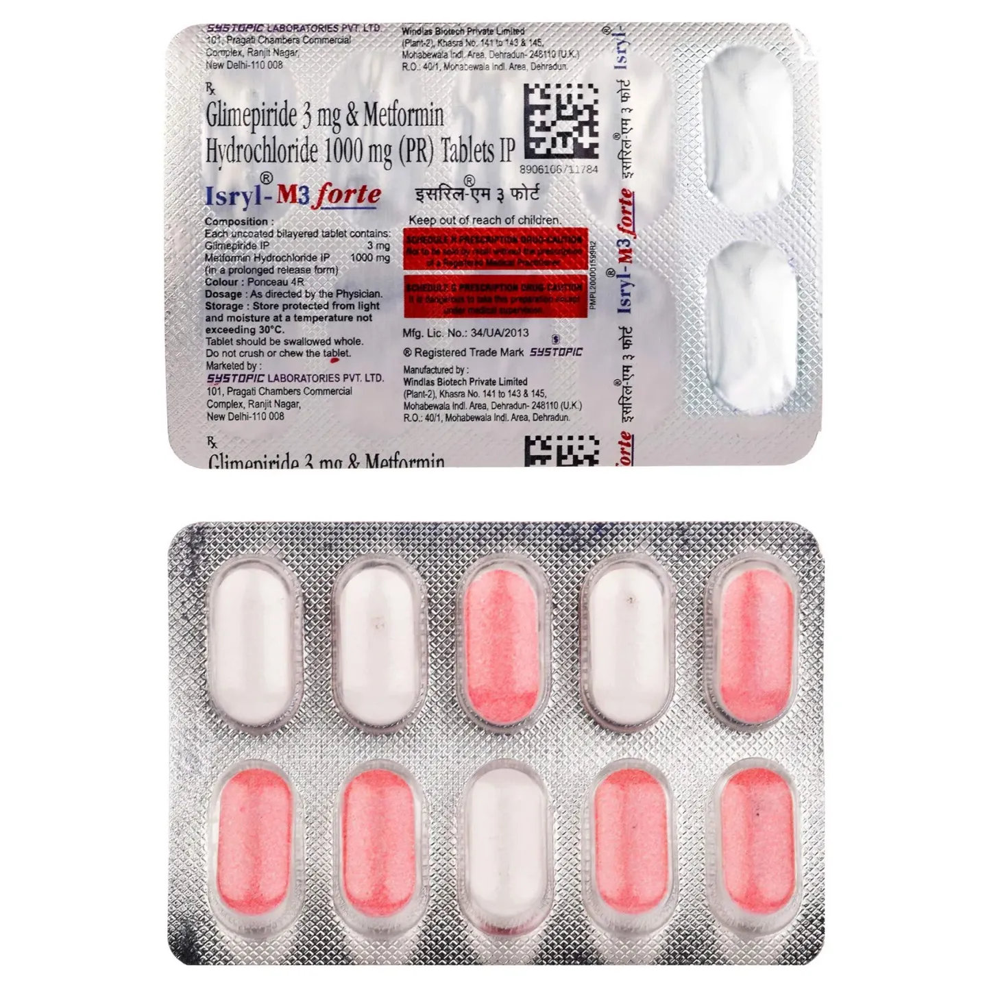 Isryl M 3 Forte Tablet product image