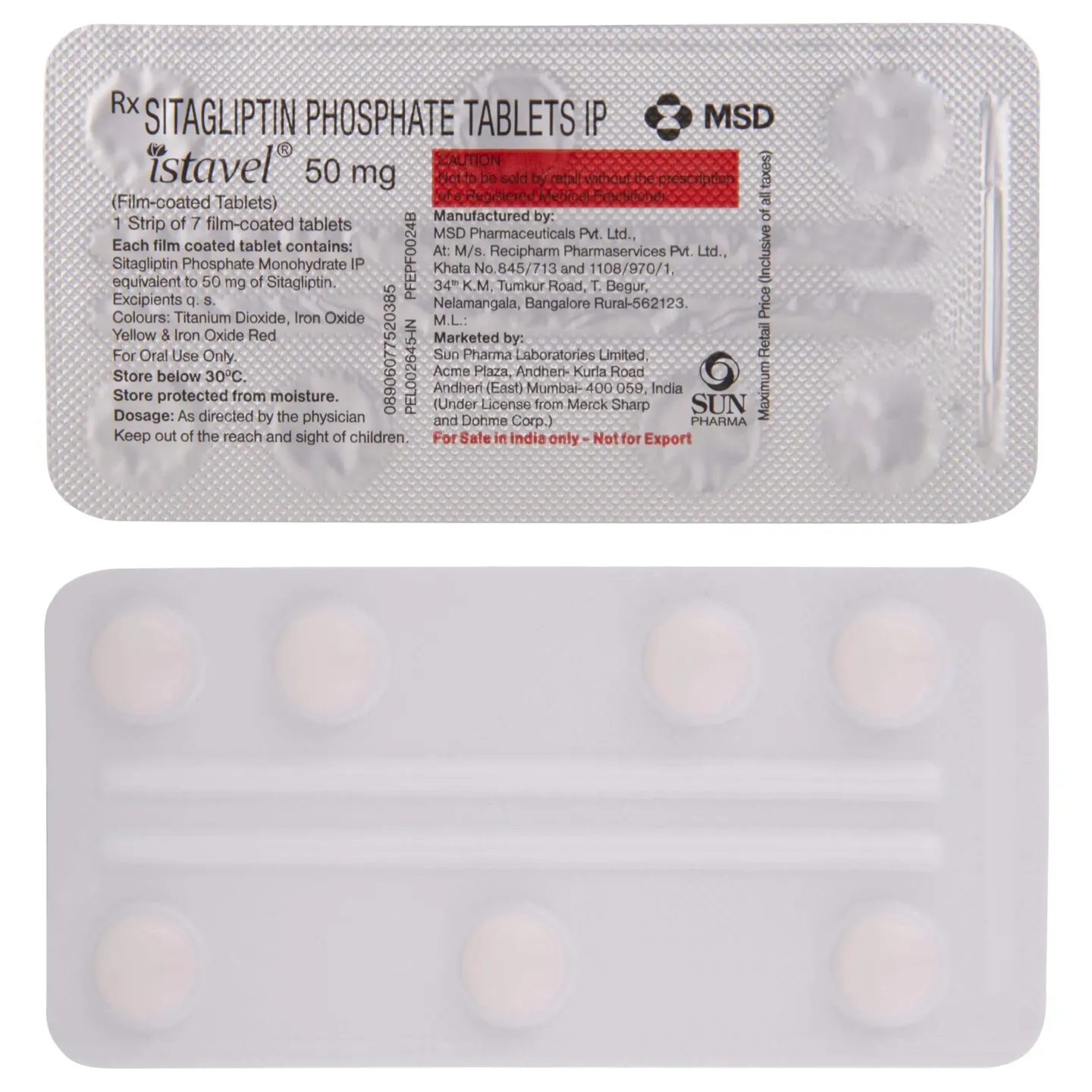 Istavel 50 Tablet product image