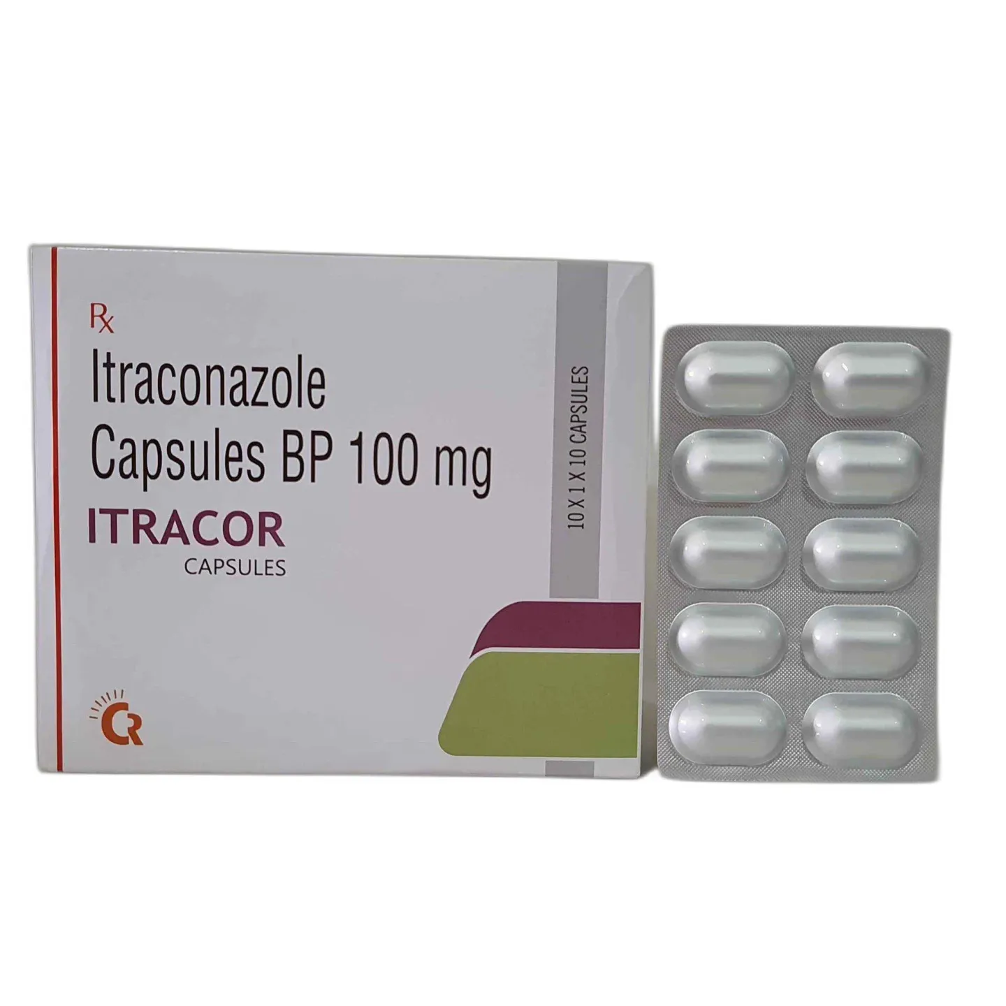 Itracor 100mg Capsule product image