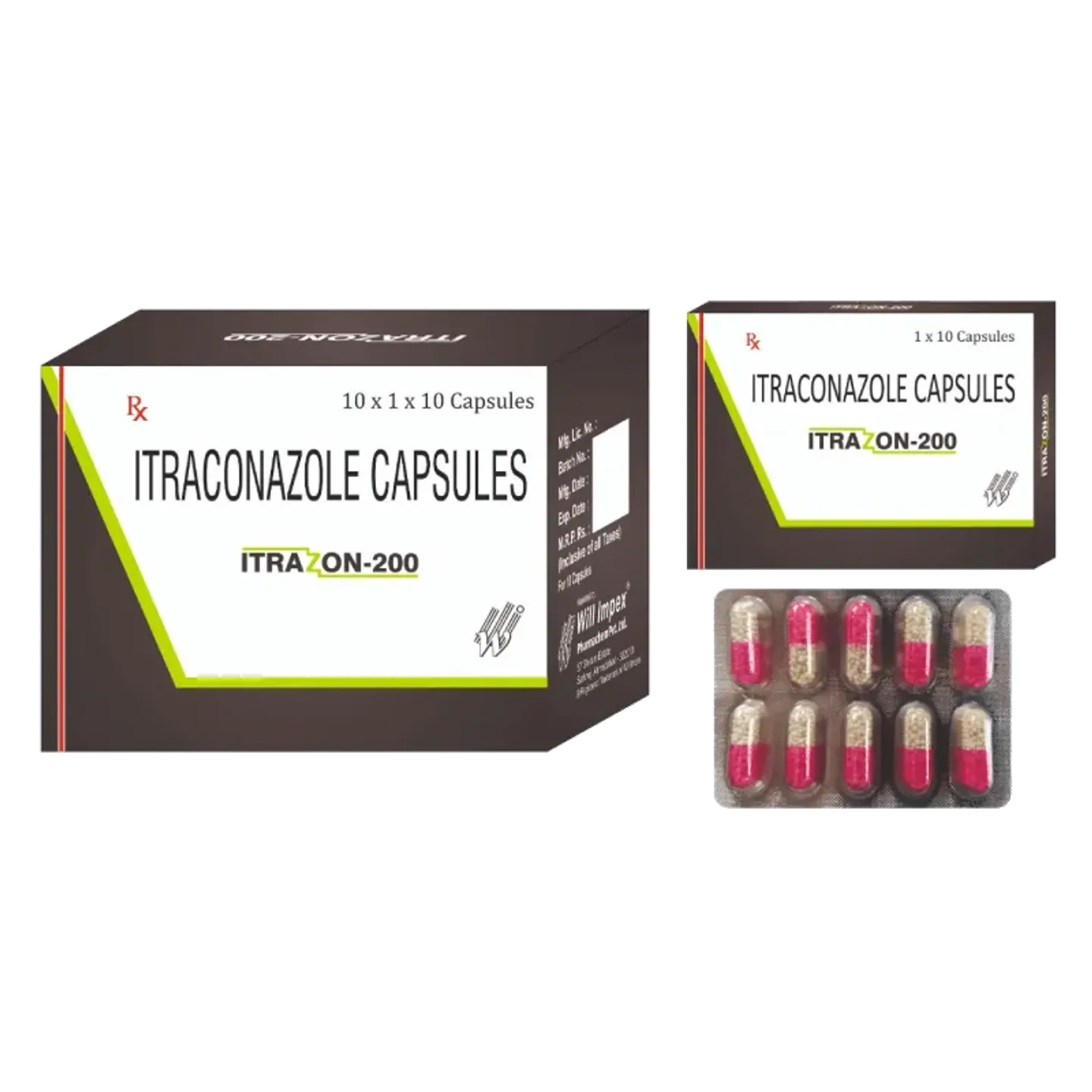 Itratzon 200 Capsule product image