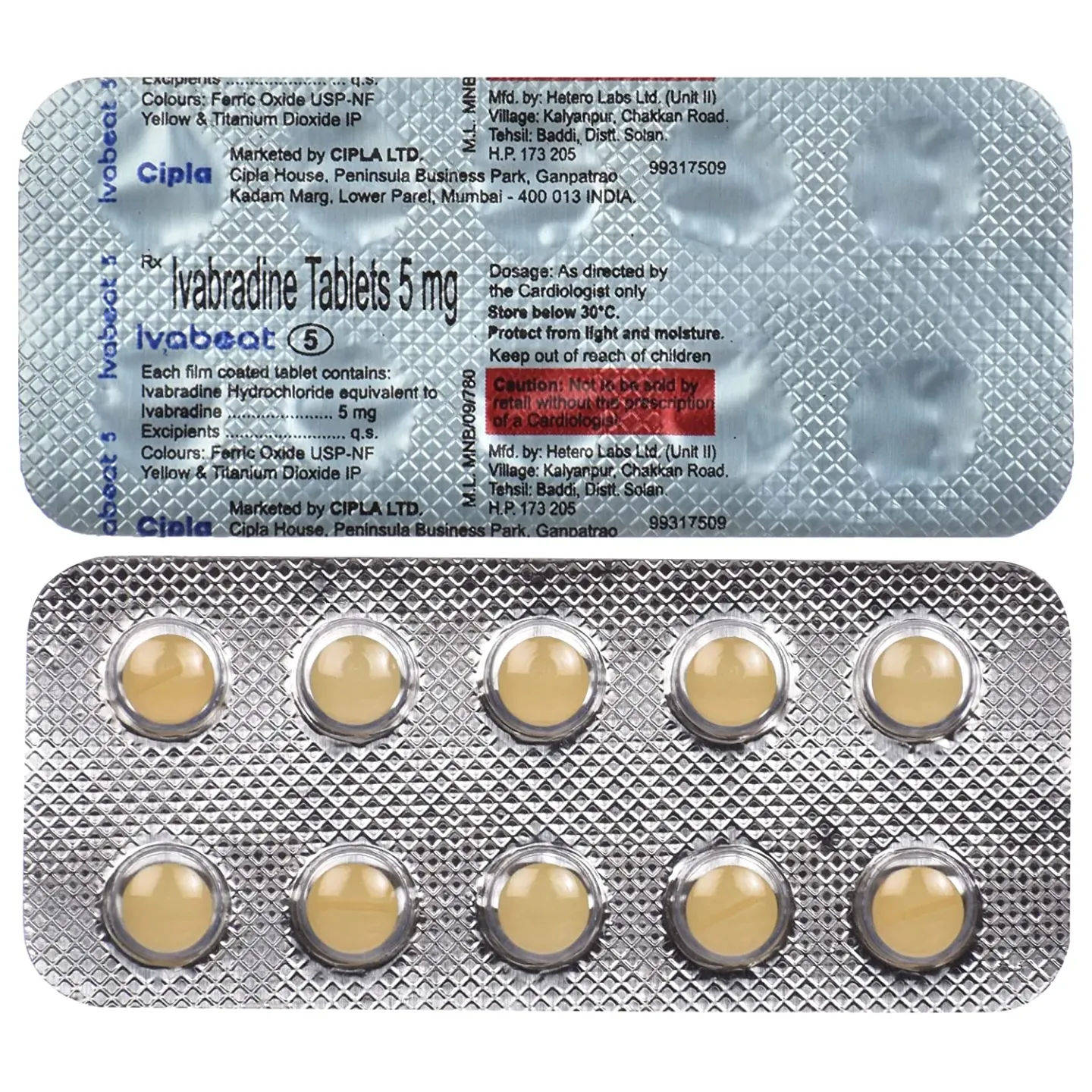 Ivabeat 5 Tablet product image