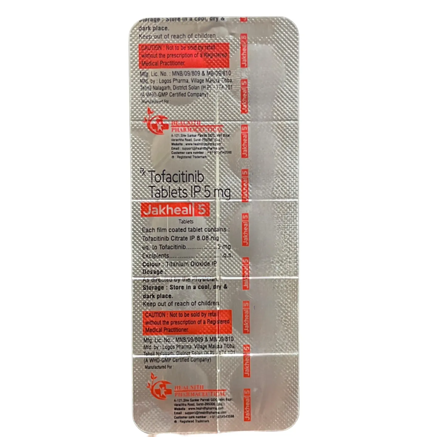 Jakheal 5 Tablet product image