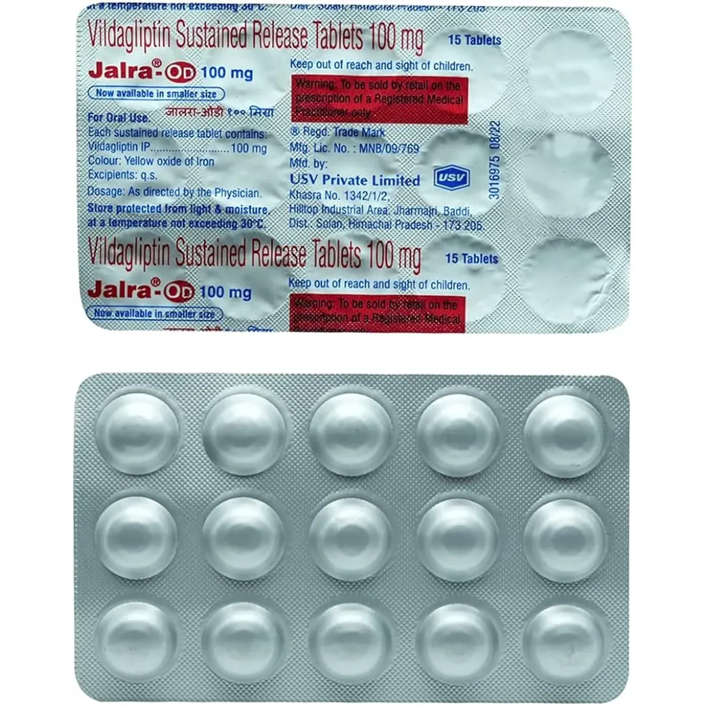 Jalra Od 100 Tablet product image