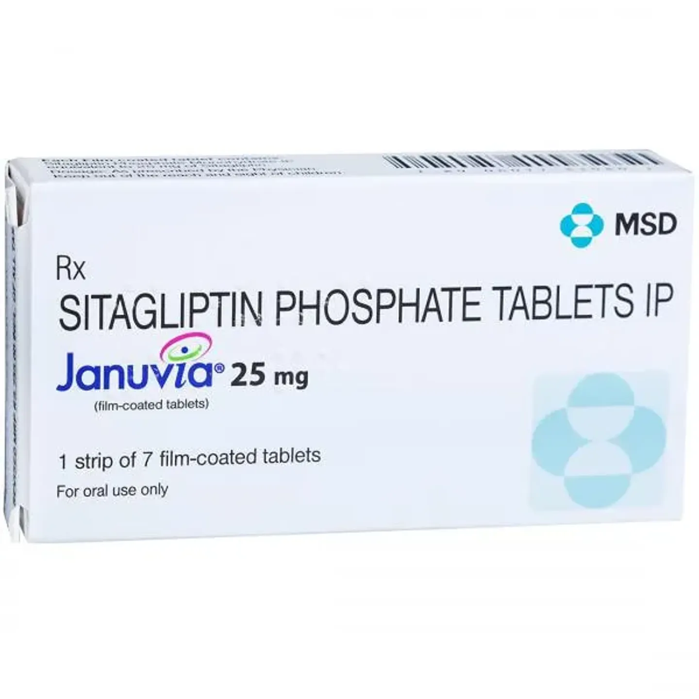 Januvia 25 Tablet product image