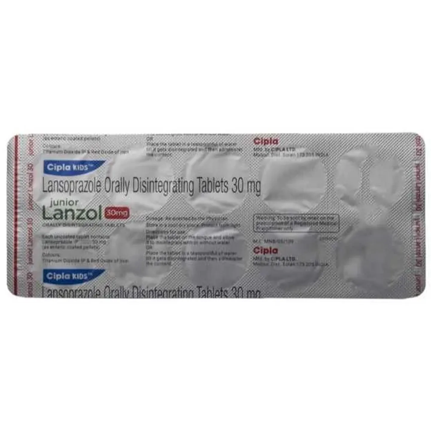 Junior Lanzol 30 Tablet product image