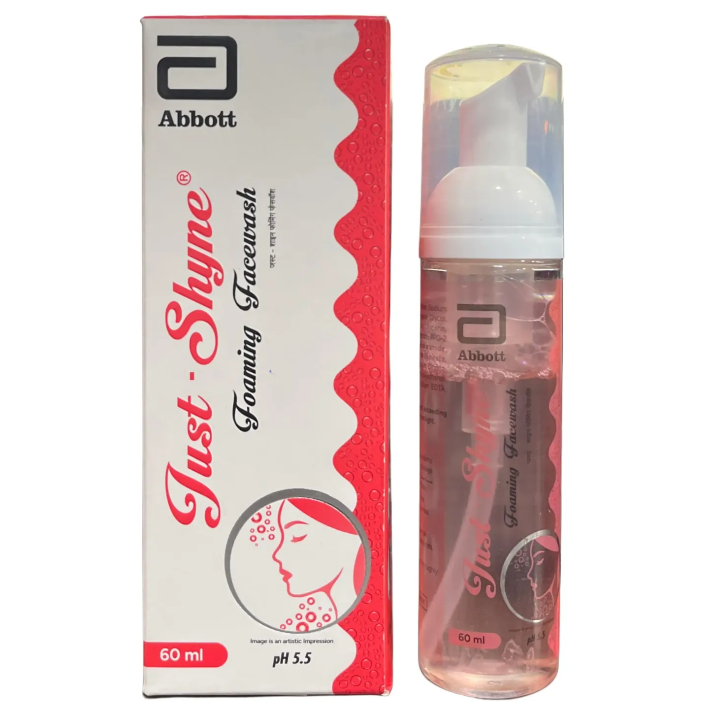 Just Shyne Foaming Face Wash product image