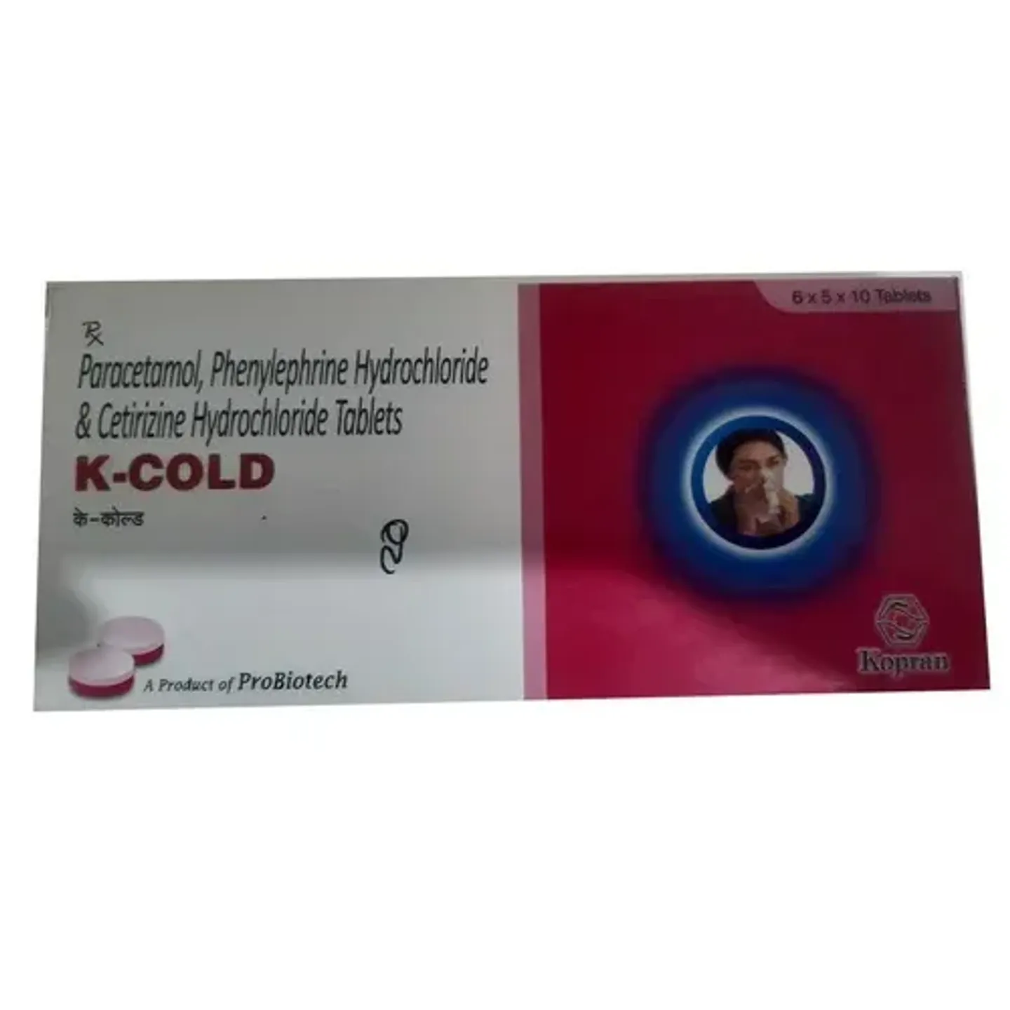 K Cold Tablet product image