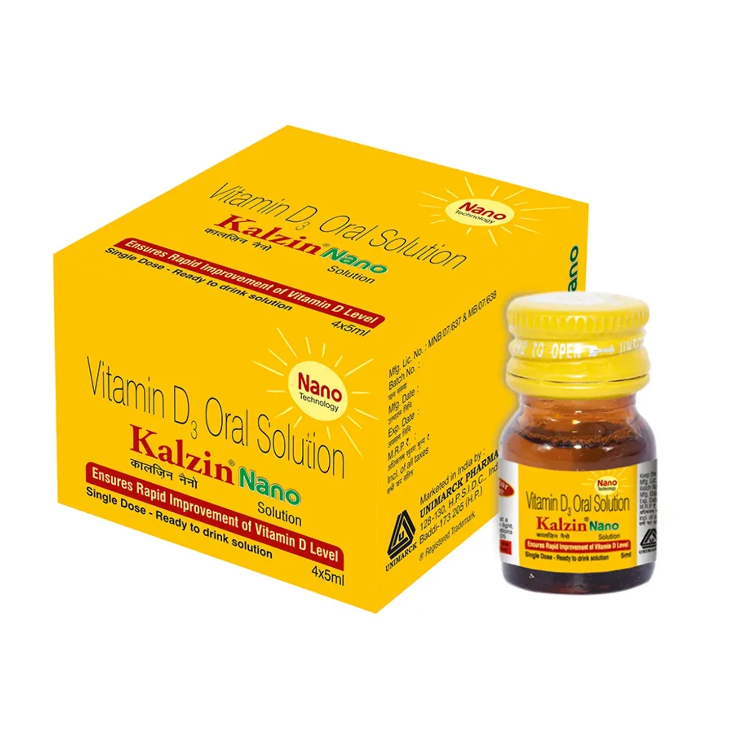Kalzin Nano Oral Solution 5ml product image