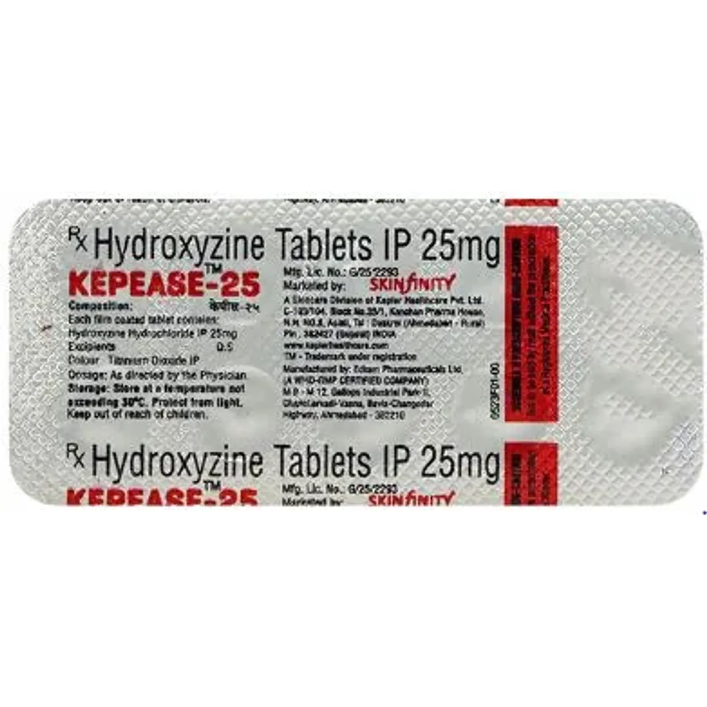 Kepease 25mg Tablet product image