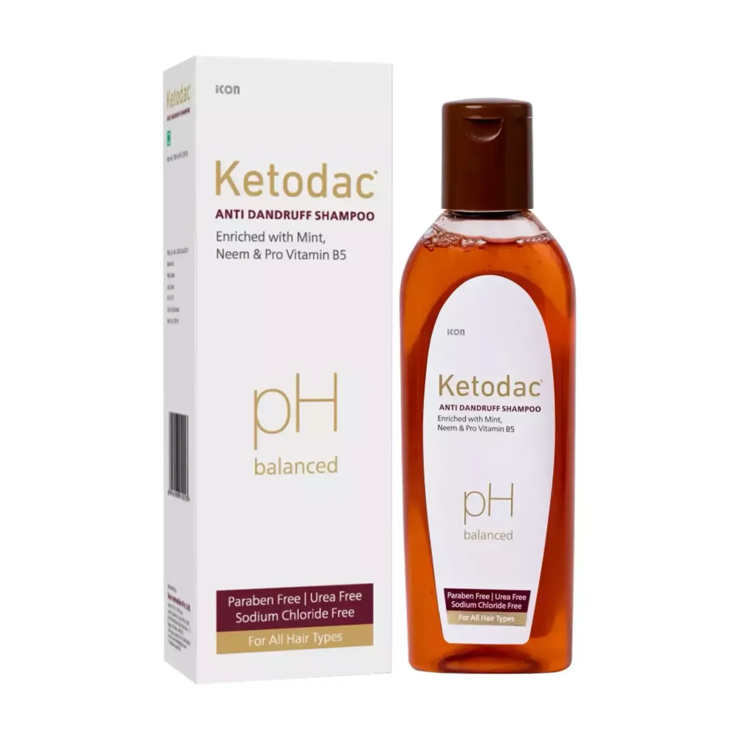 Ketodac Anti Dandruff Shampoo 100ml product image