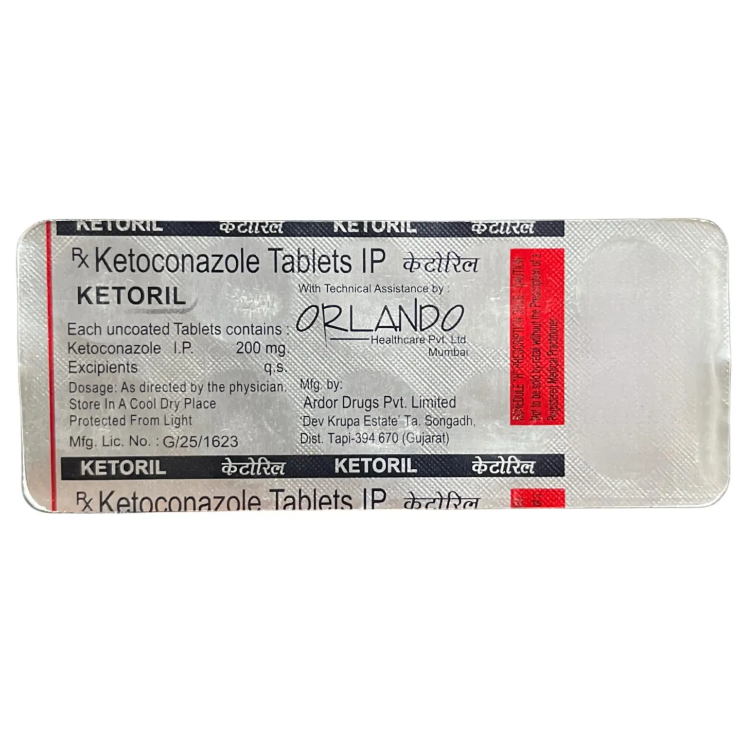 Ketoril 200 Tablet product image