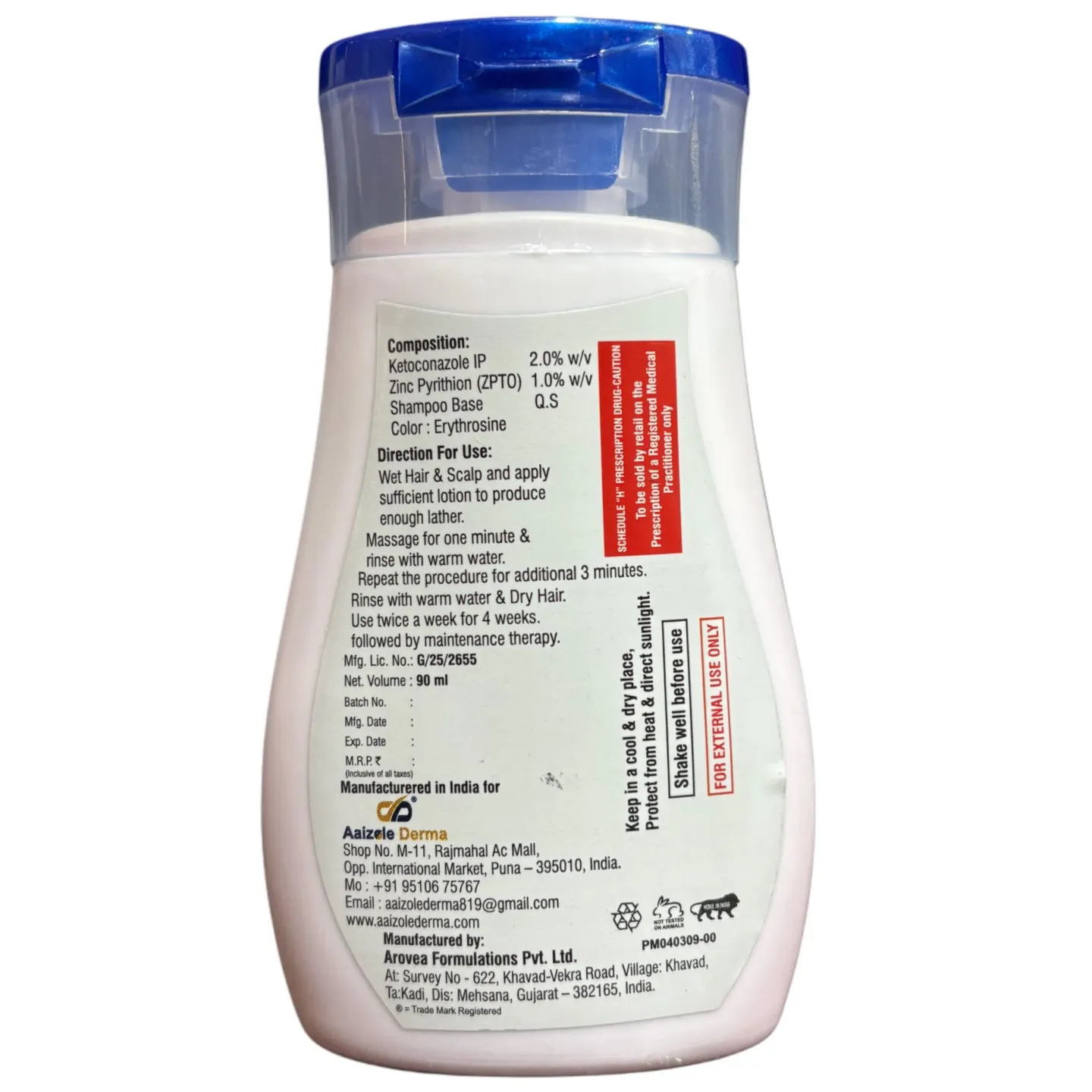 Ketozeal Shampoo 100ml product image