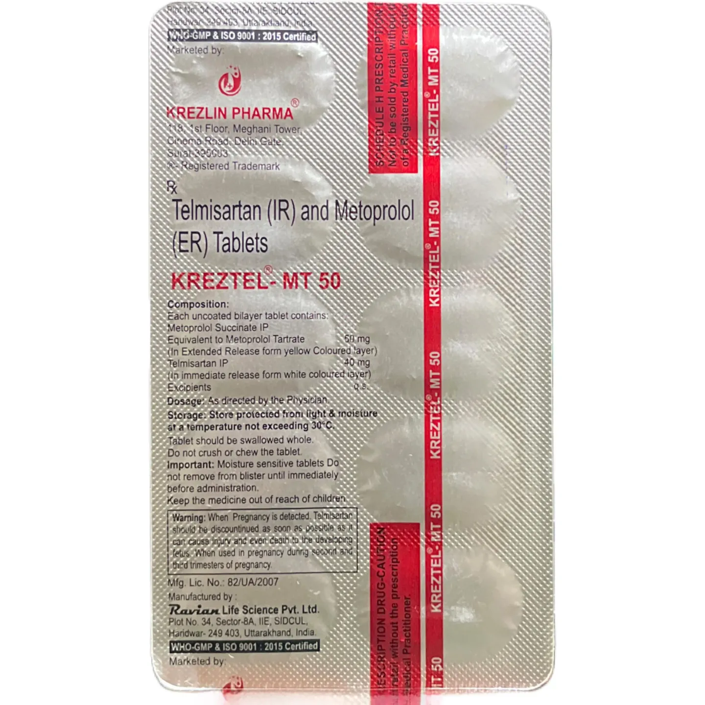 Kreztel Mt 50 Tablet product image