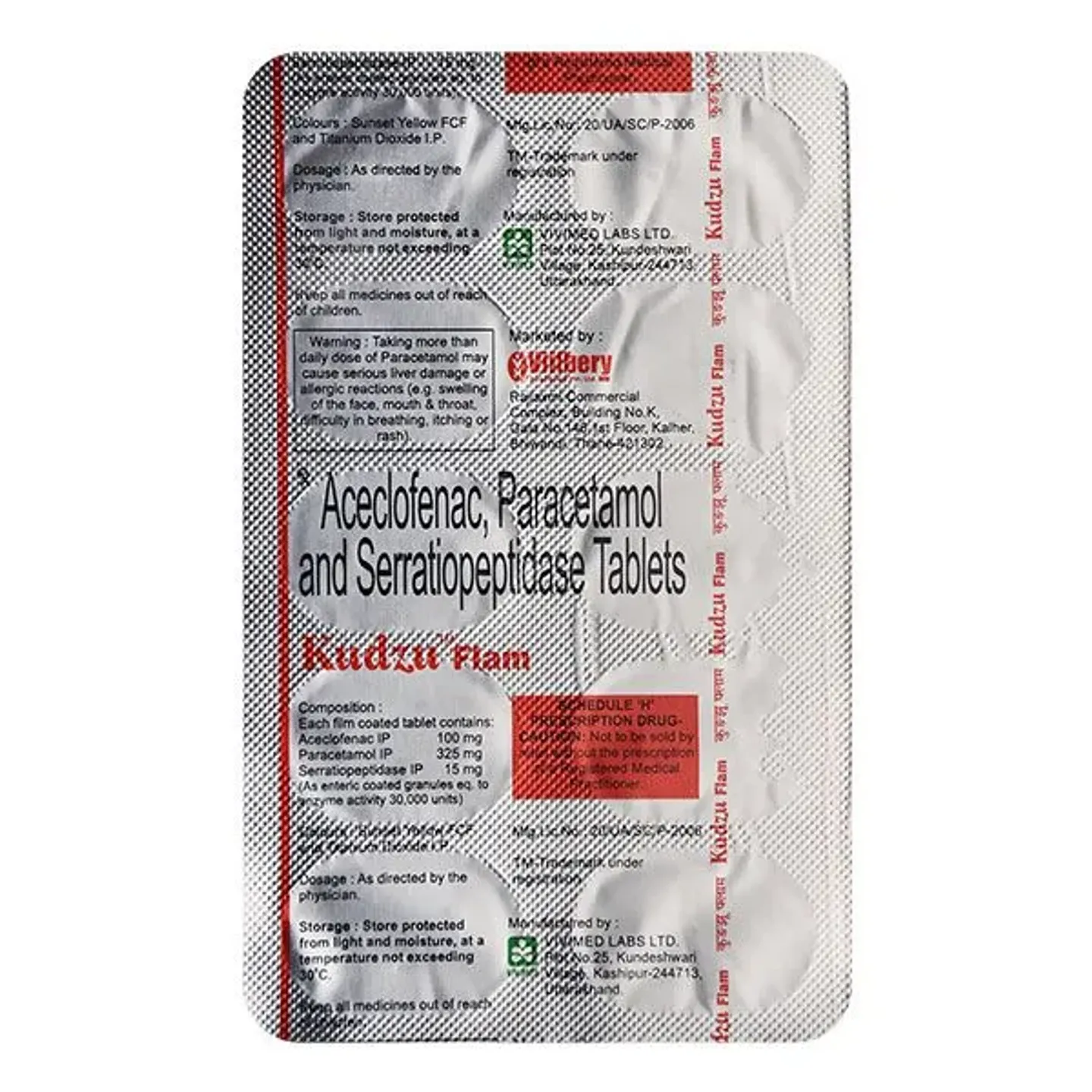 Kudzu Flam Tablet product image