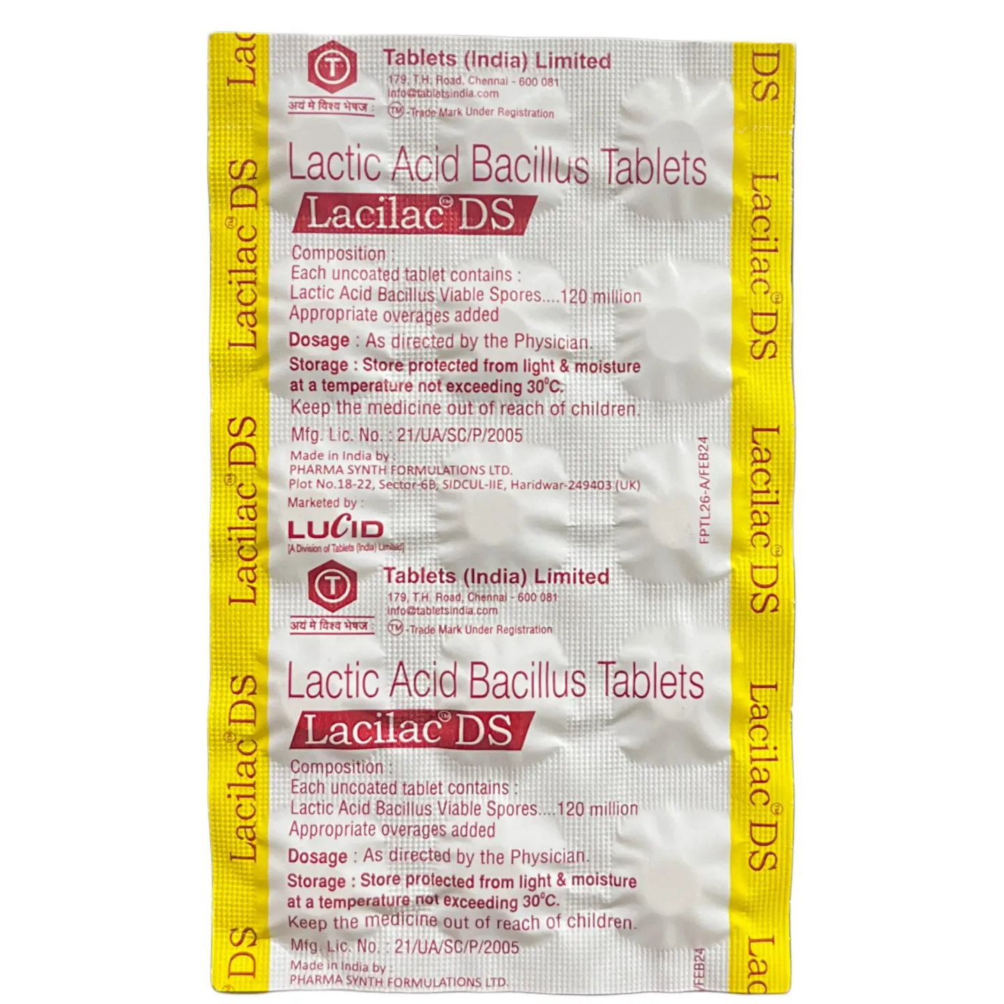 Lacilac Ds Tablet product image