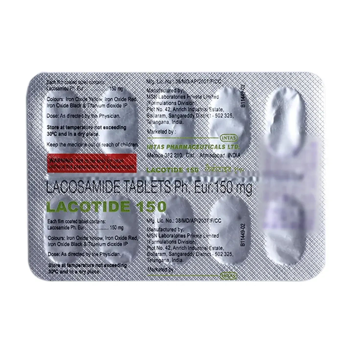 Lacotide 150 Tablet product image