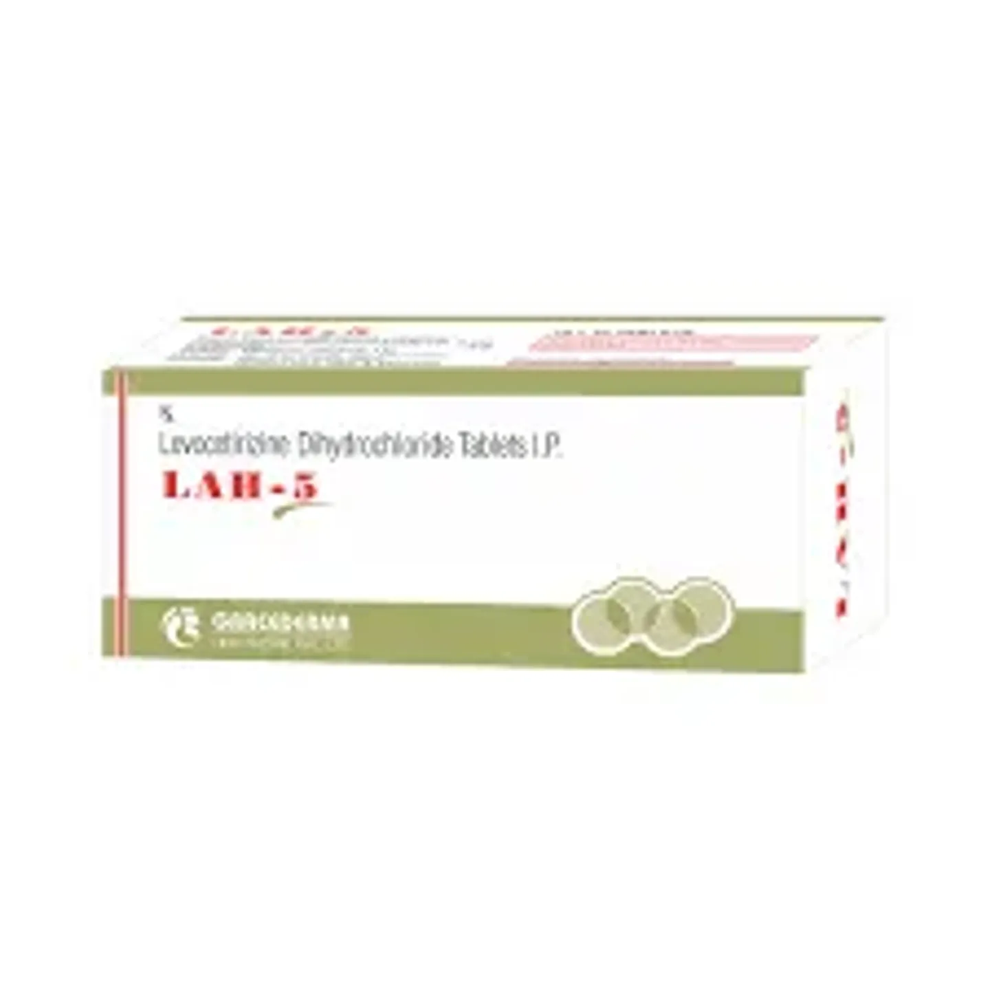Lah 5mg Tablet product image