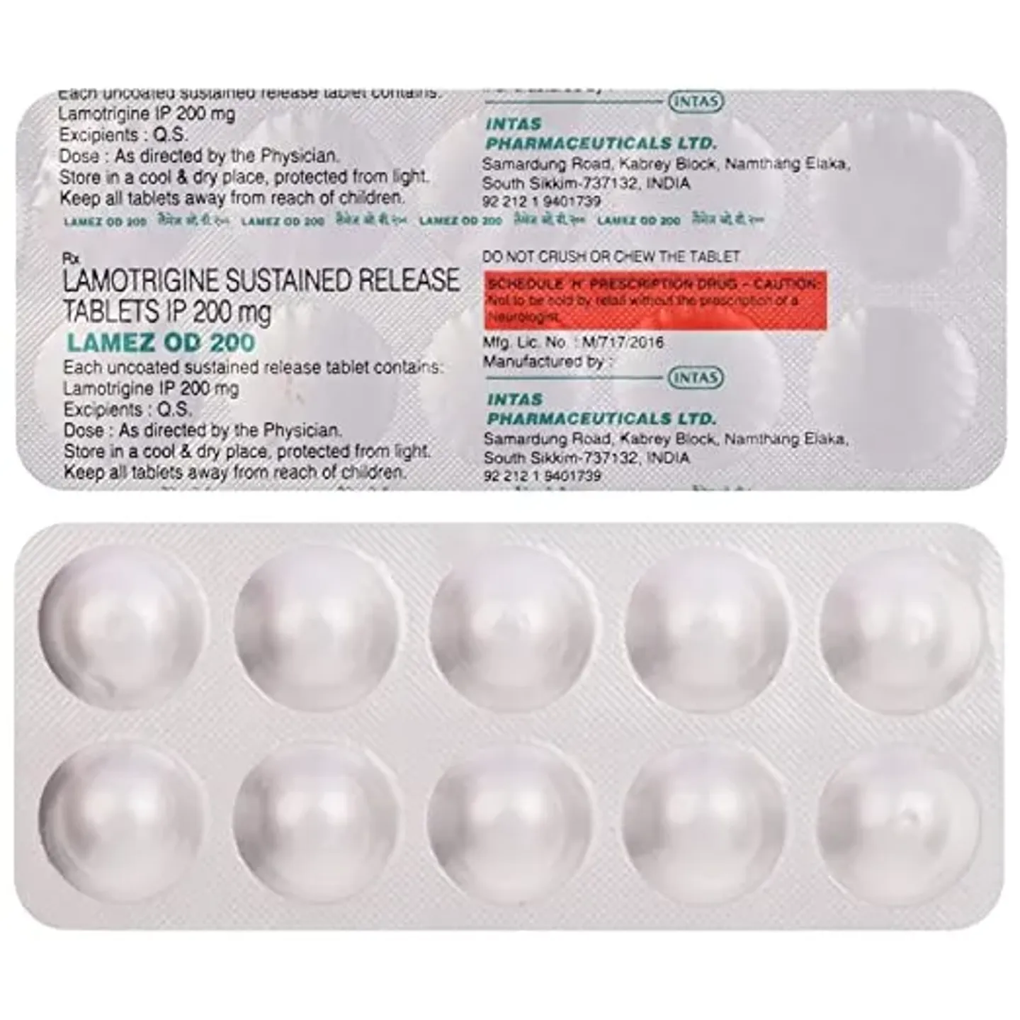 Lamez Od 200 Tablet product image