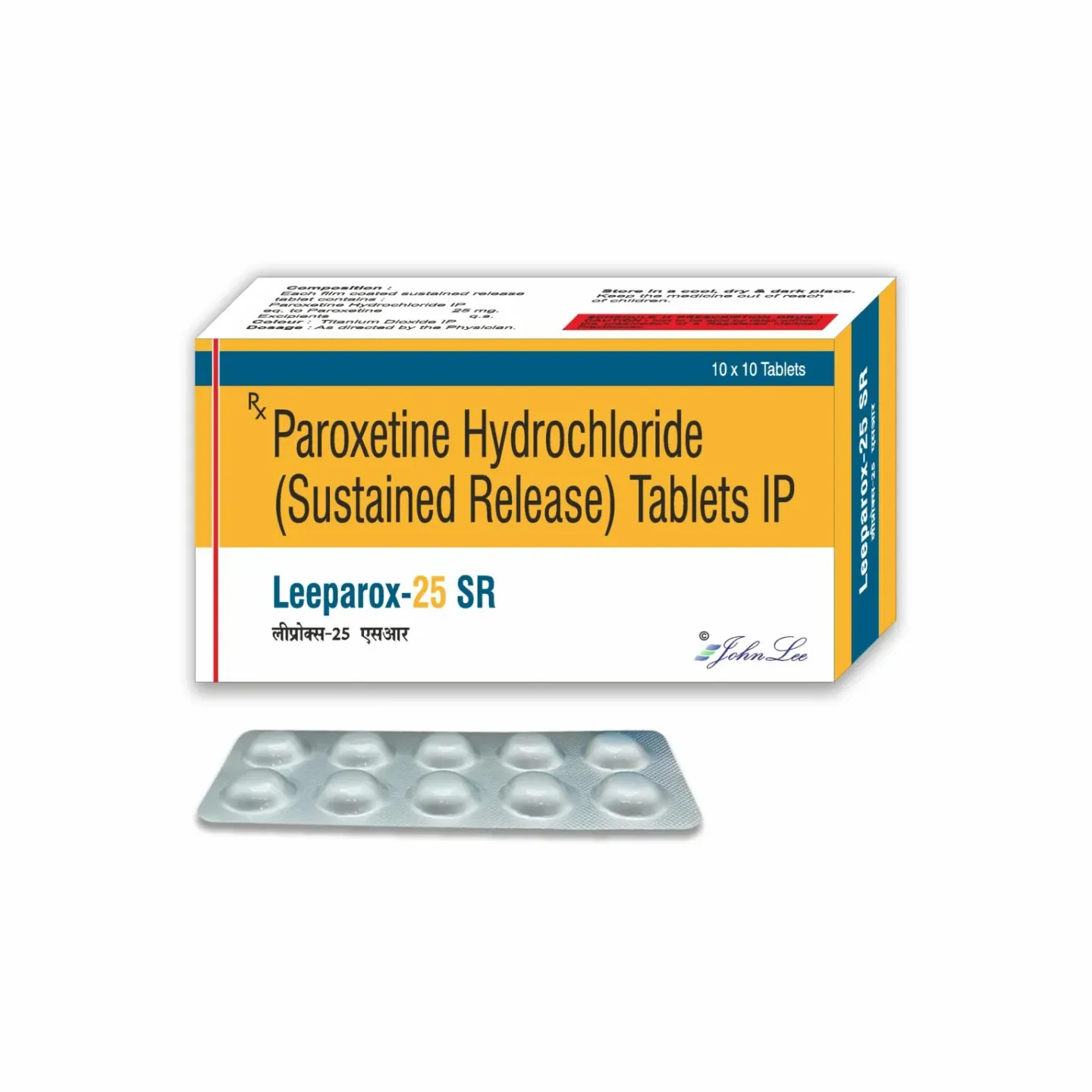 Leeparox 25mg Tablet product image
