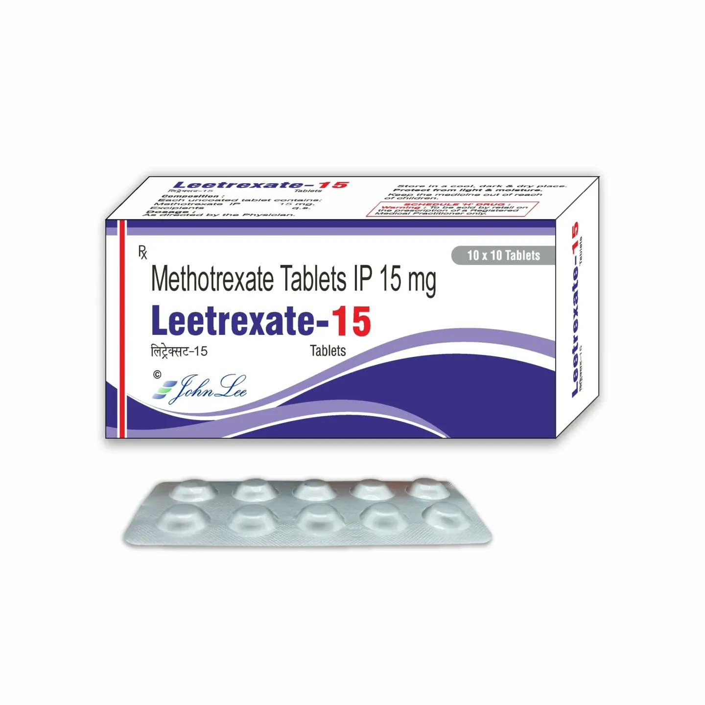 Leetrexate 15mg Tablet product image