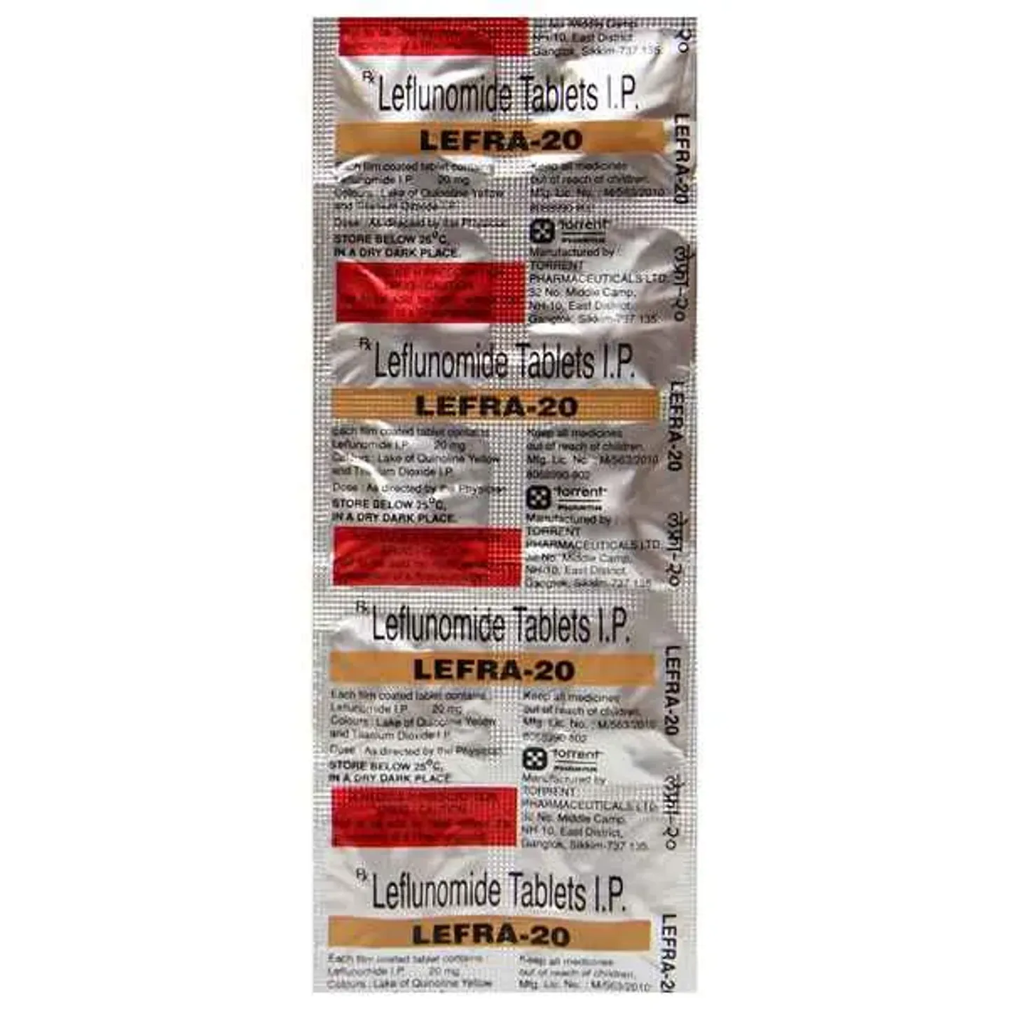 Lefra 20 Tablet product image