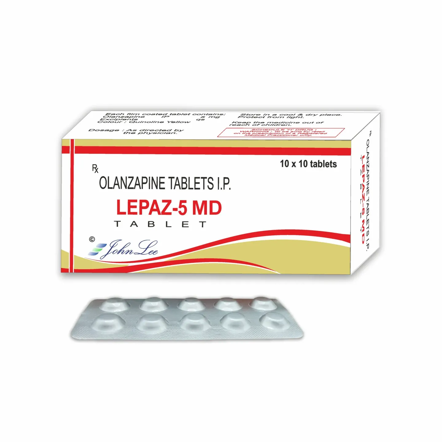 Lepaz 5mg Tablet product image