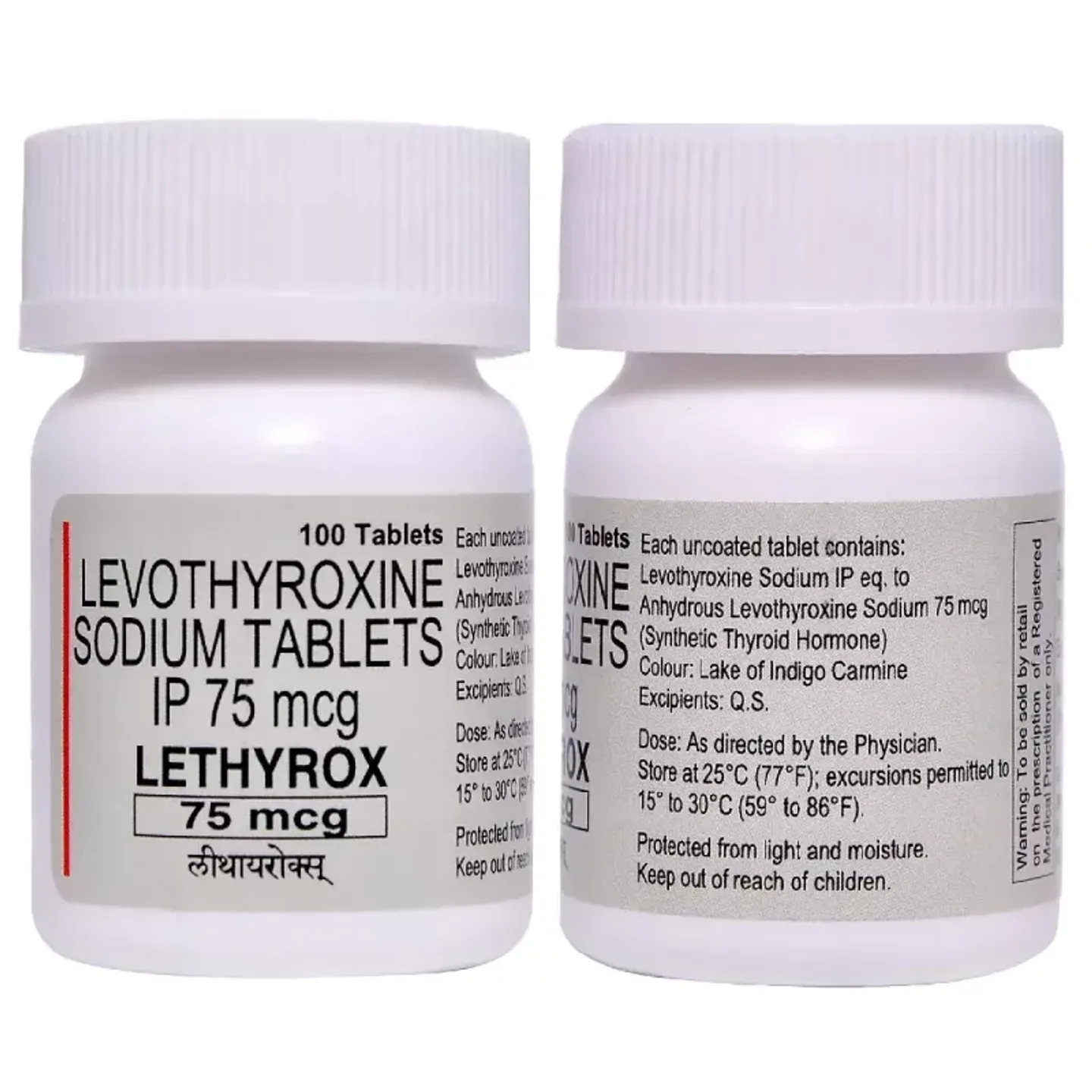 Lethyrox 75 Tablet product image