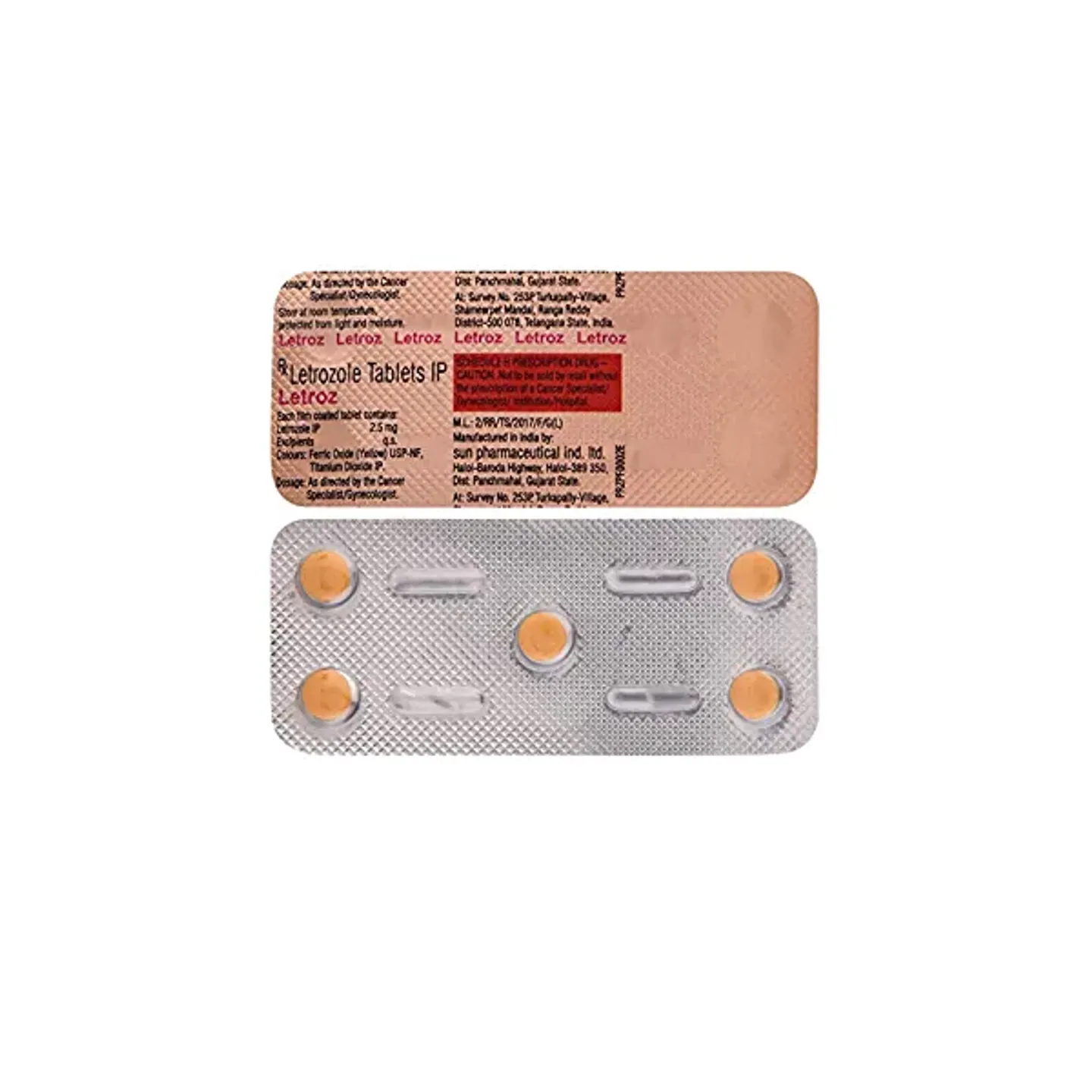 Letroz 2.5 Tablet product image