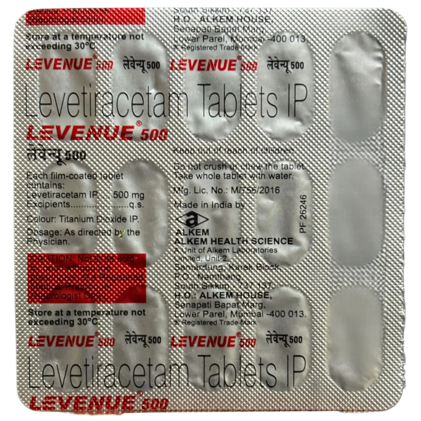 Levenue 500 Tablet product image