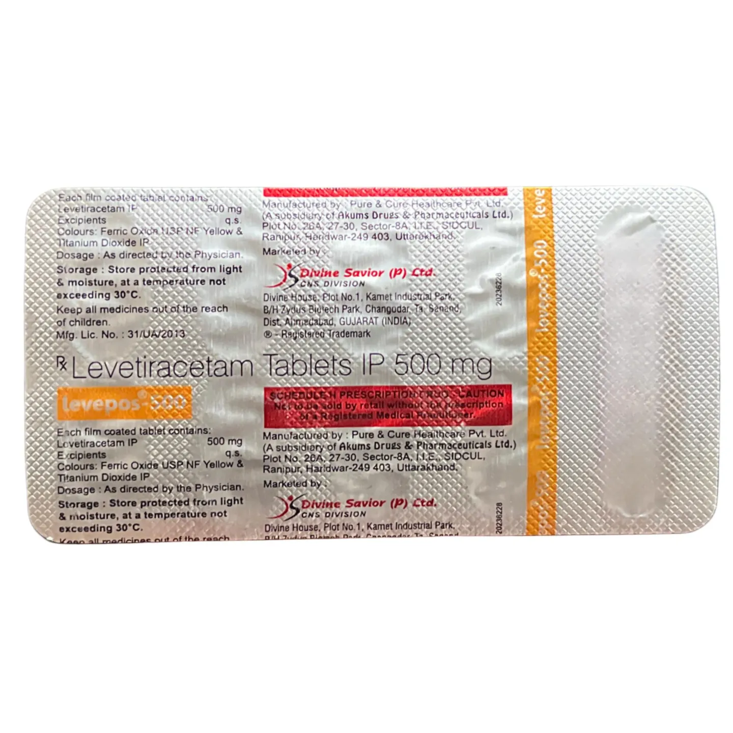 Levepos 500 Tablet product image