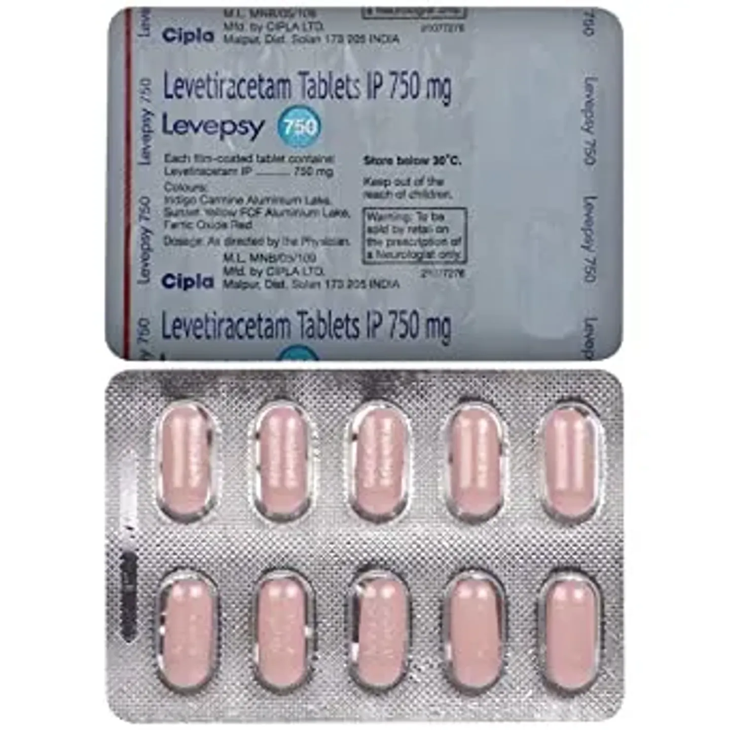 Levepsy 750 Tablet product image