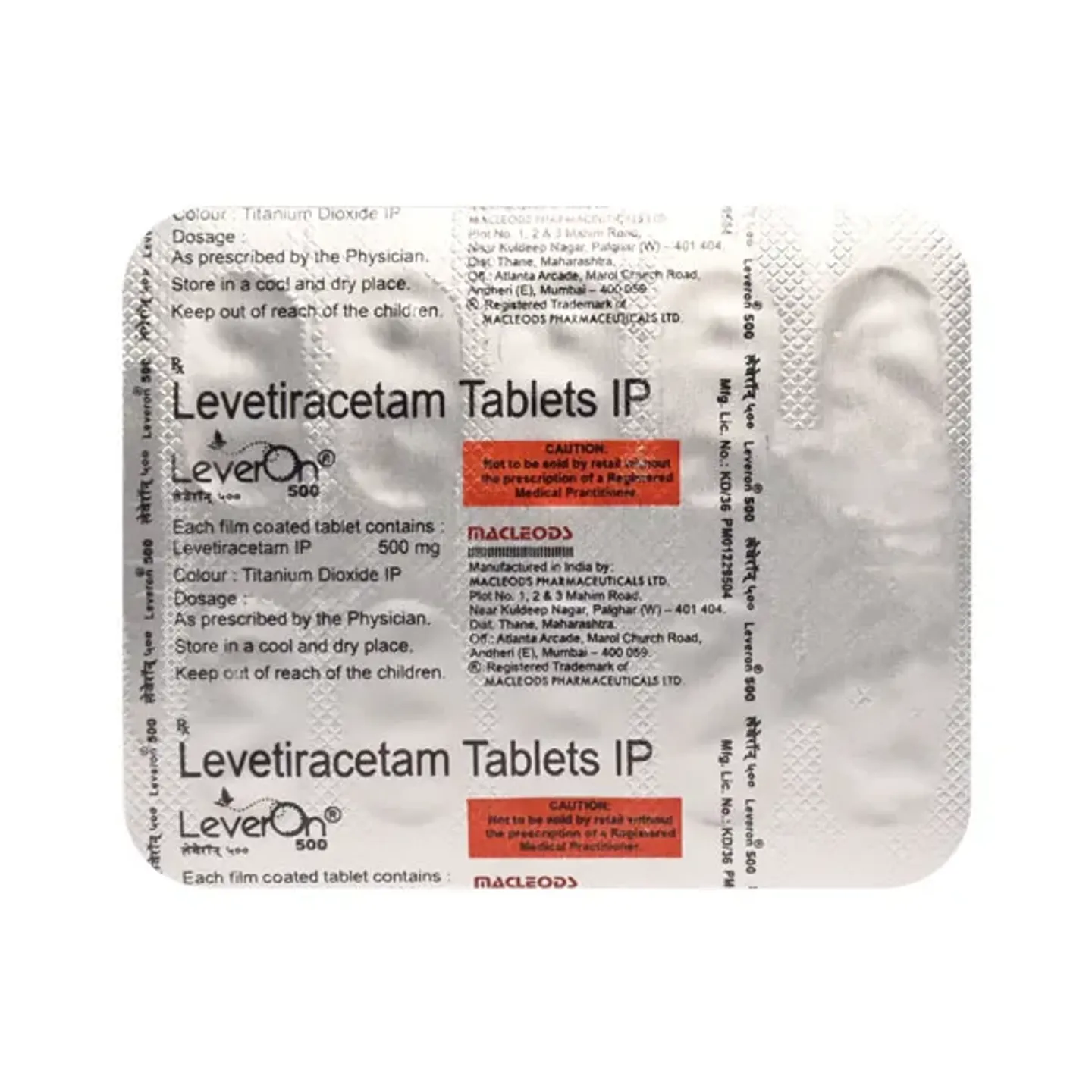 Leveron 500 Tablet product image