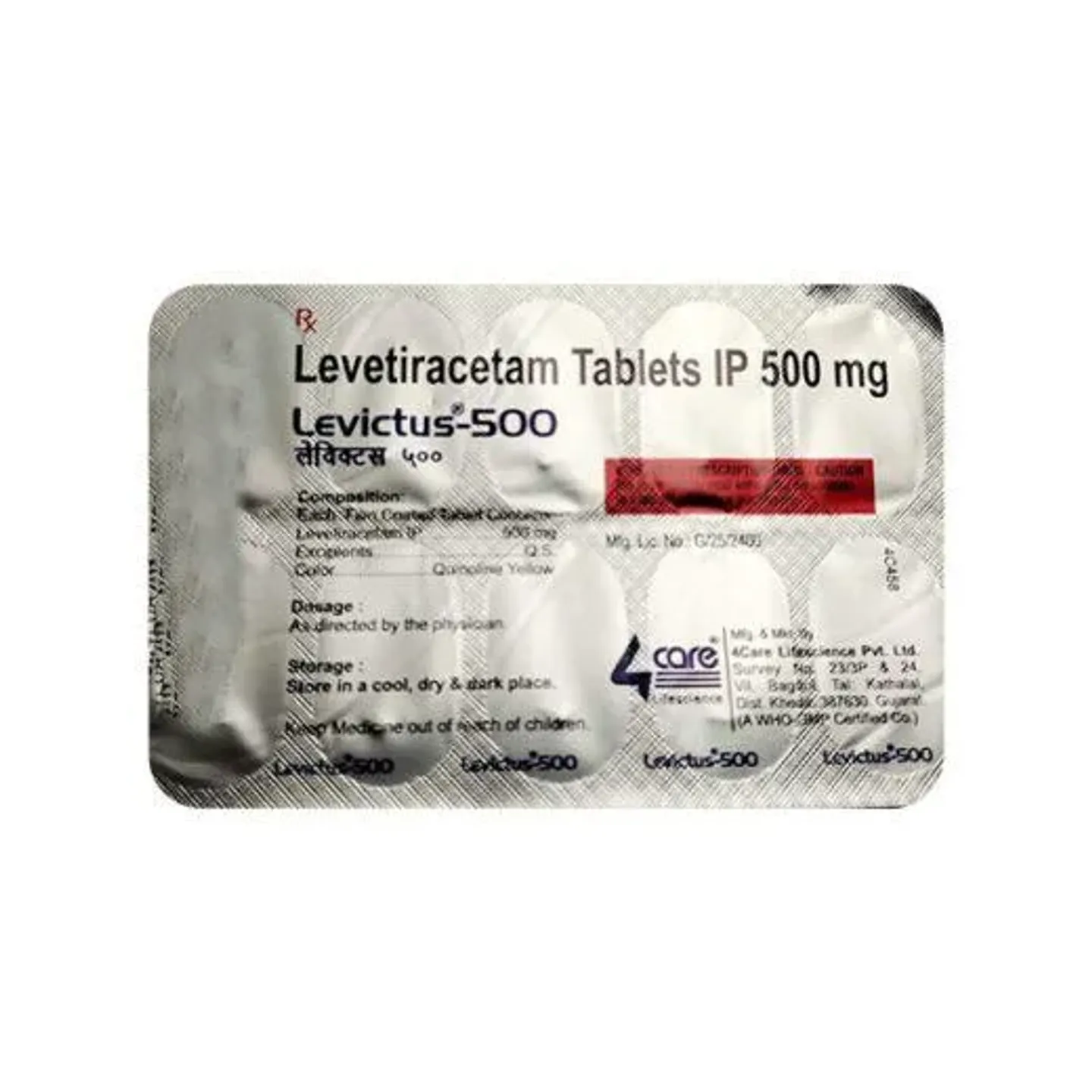 Levictus 500 Tablet product image