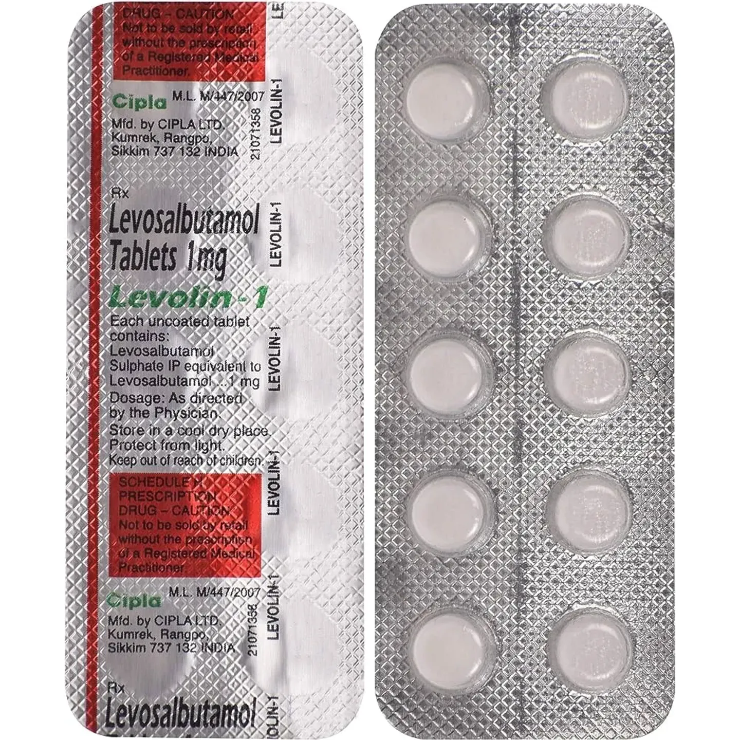 Levolin 1 Tablet product image