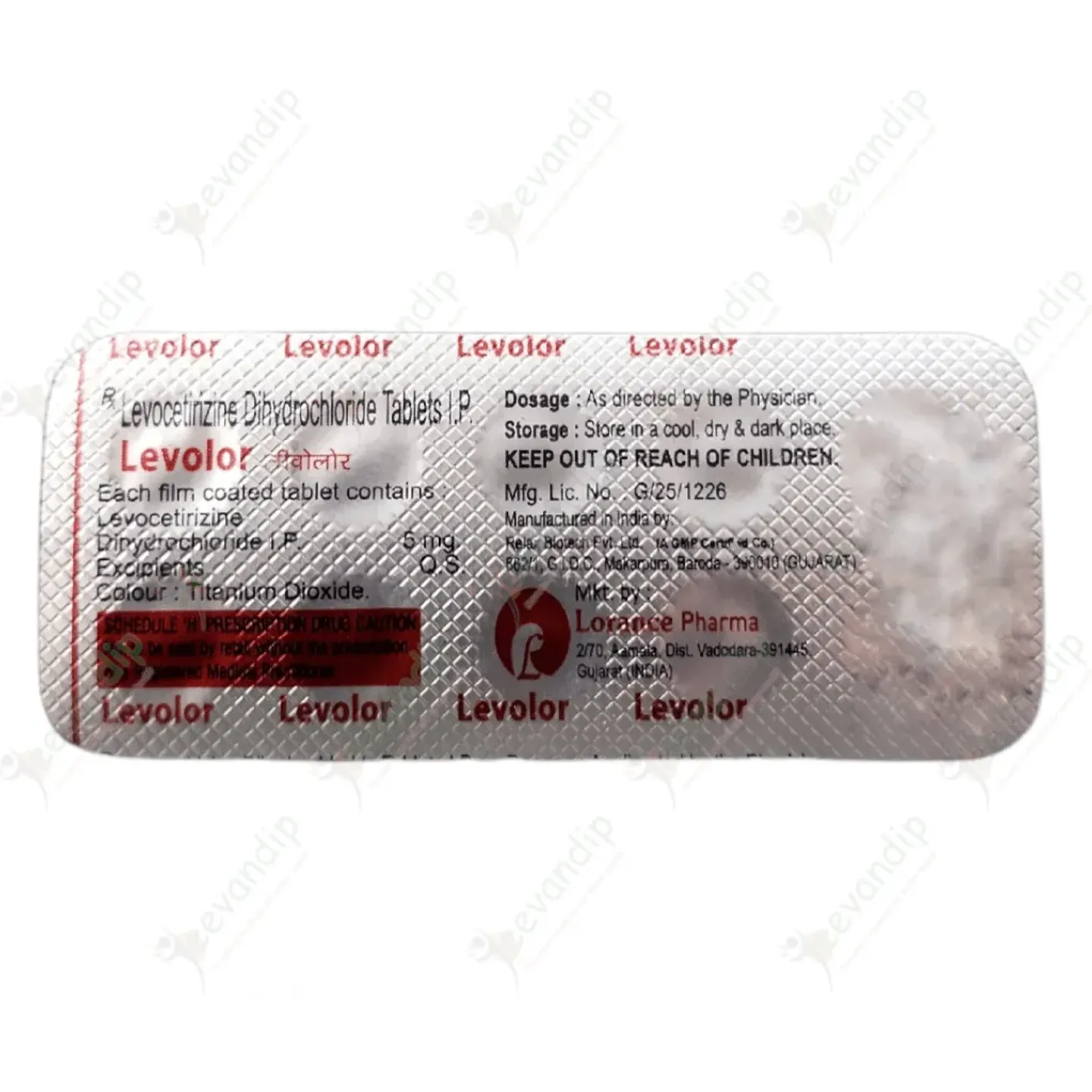 Levolor 5 Tablet product image
