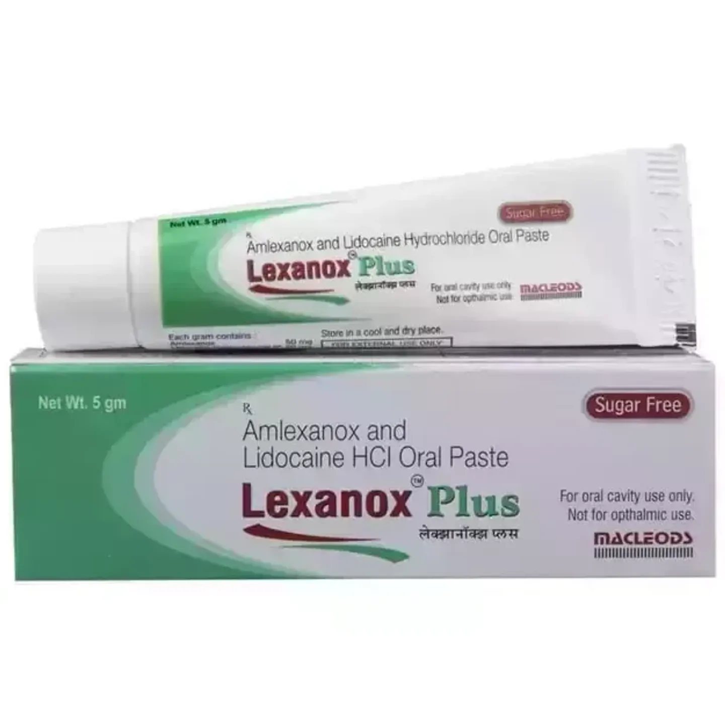 Lexanox Plus Oral Paste 5gm product image