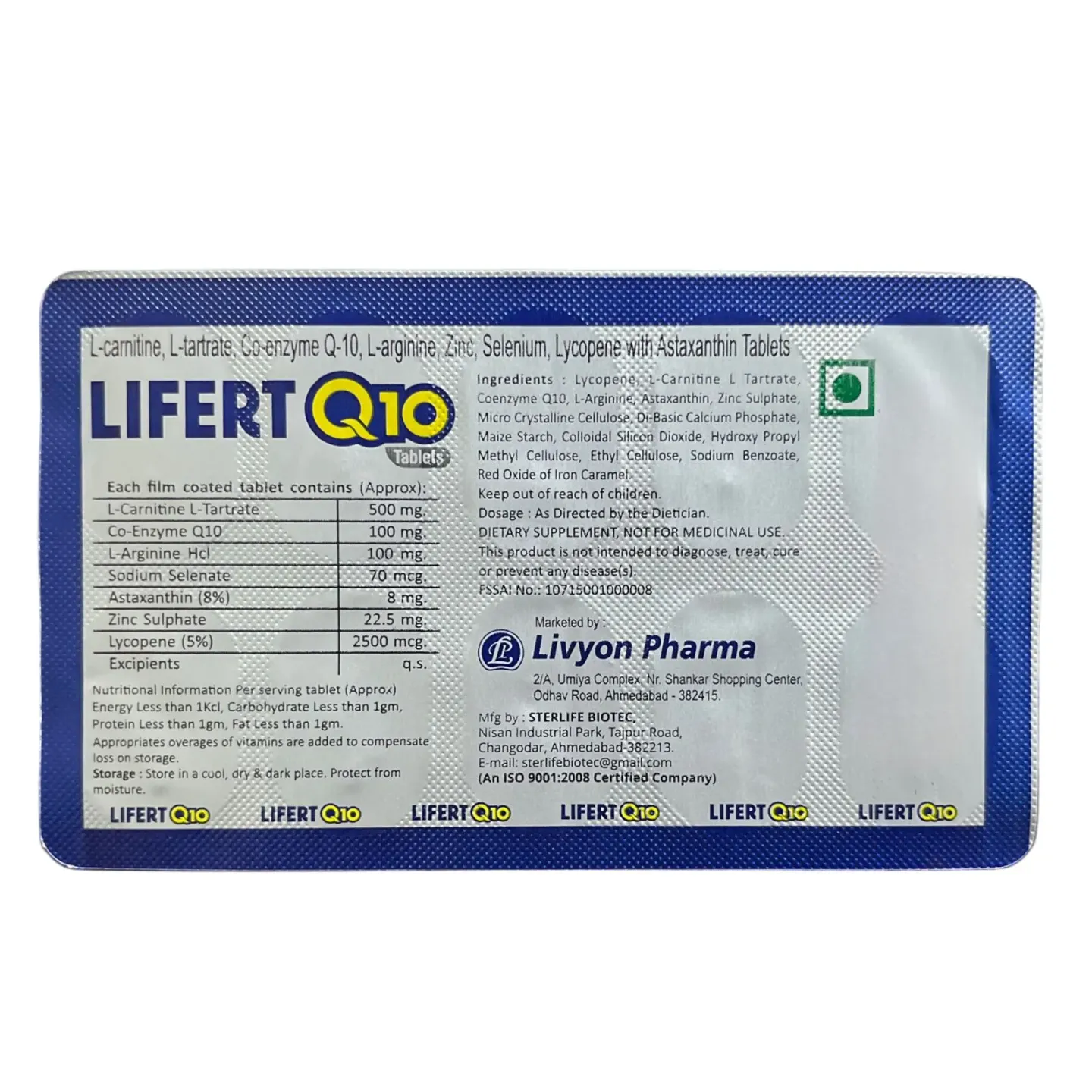 Lifert Q10 Tablet product image