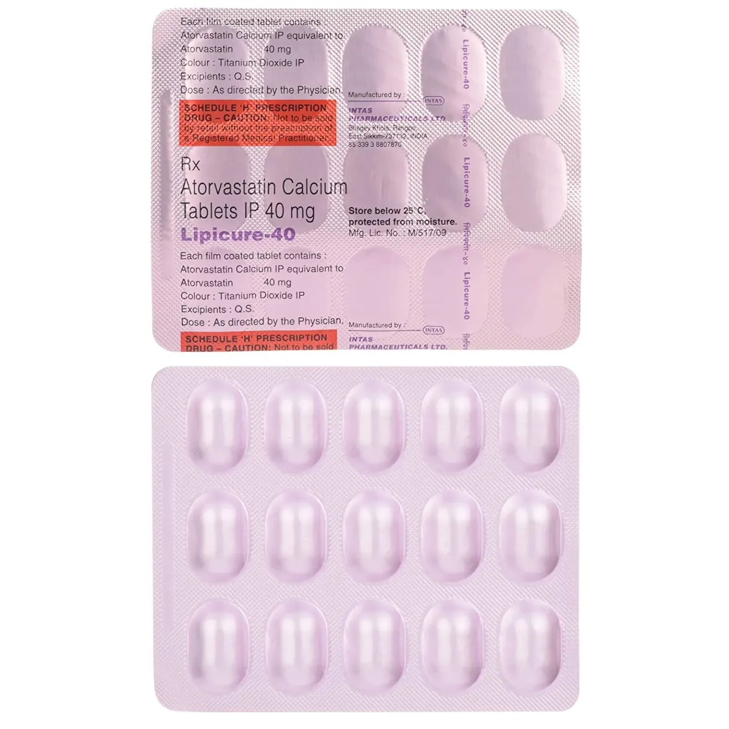 Lipicure 40 Tablet product image