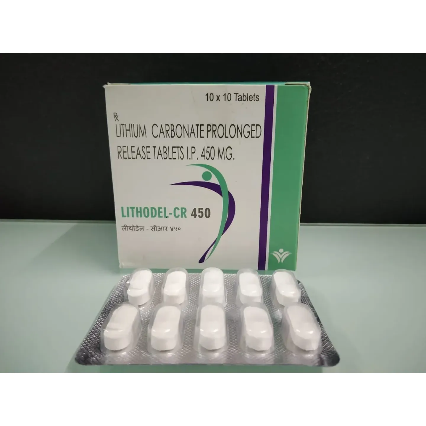Lithodel 450mg Tablet Cr product image