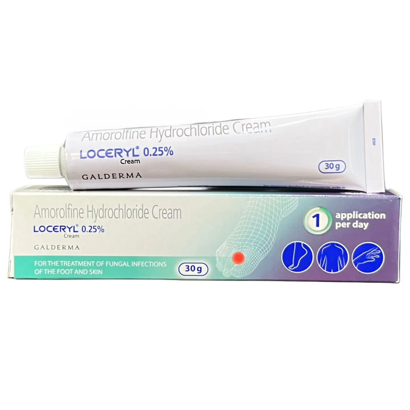 Loceryl 0.25% Cream 30gm product image